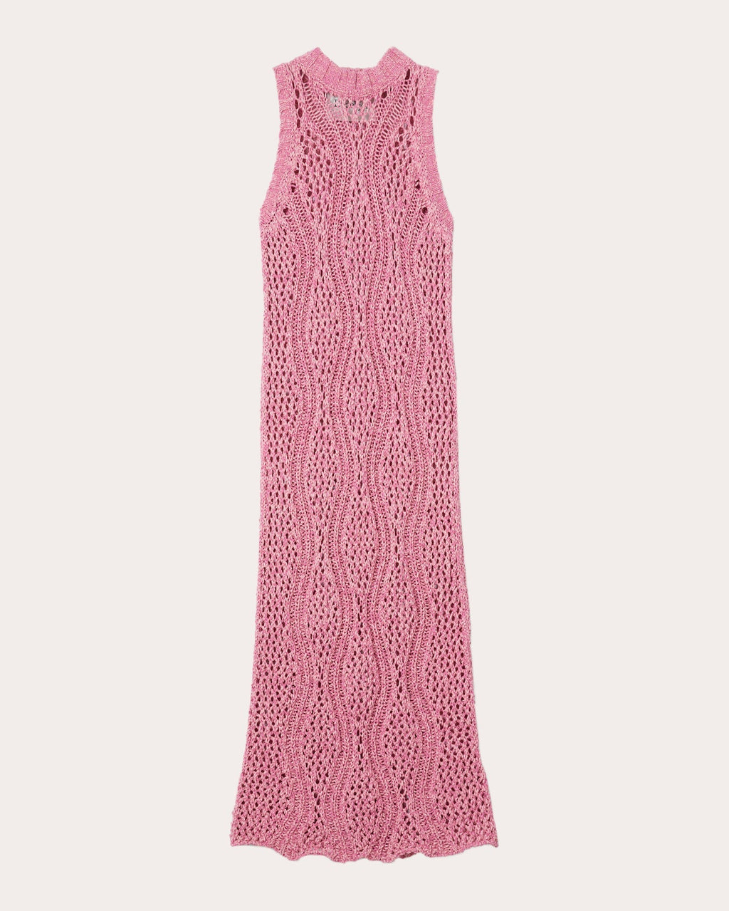 Vague Knit Maxi Dress