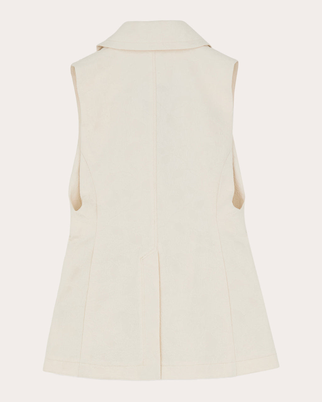 Vika Atelier Crystal-Embellished Cotton-Jacquard Vest