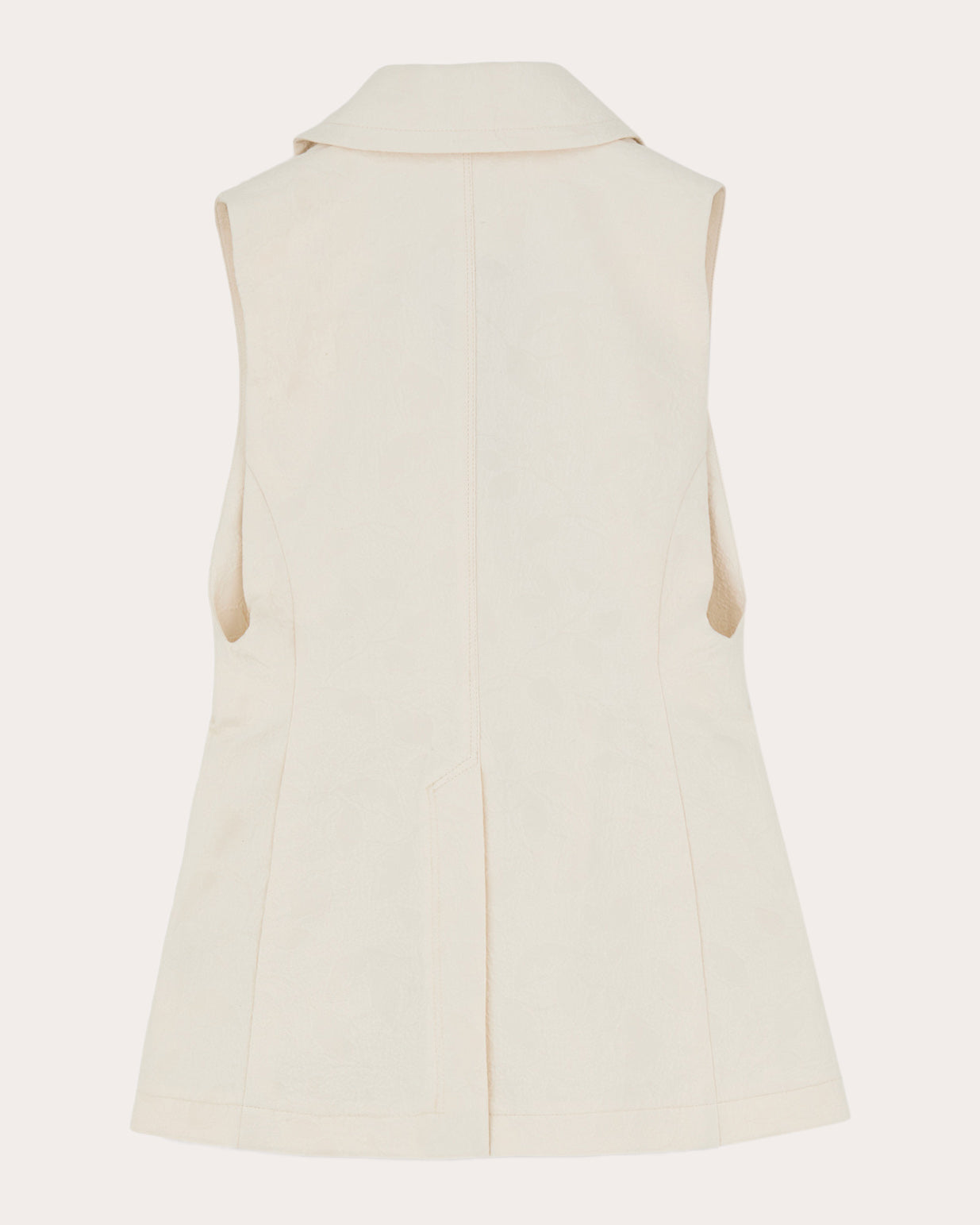Vika Atelier Crystal-Embellished Cotton-Jacquard Vest