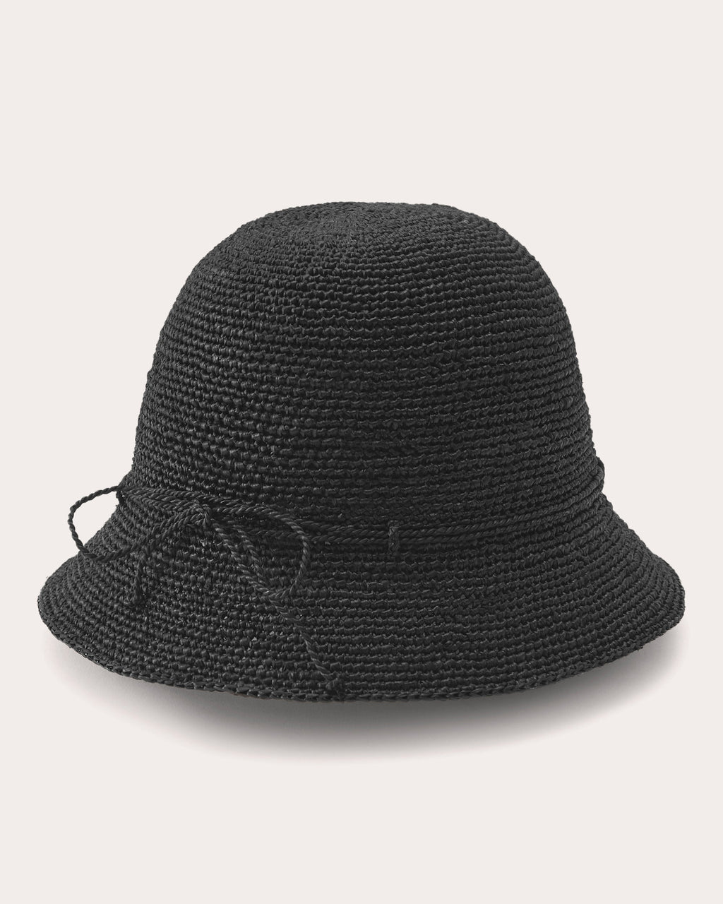 Villa 6 Crocheted-Raffia Cloche