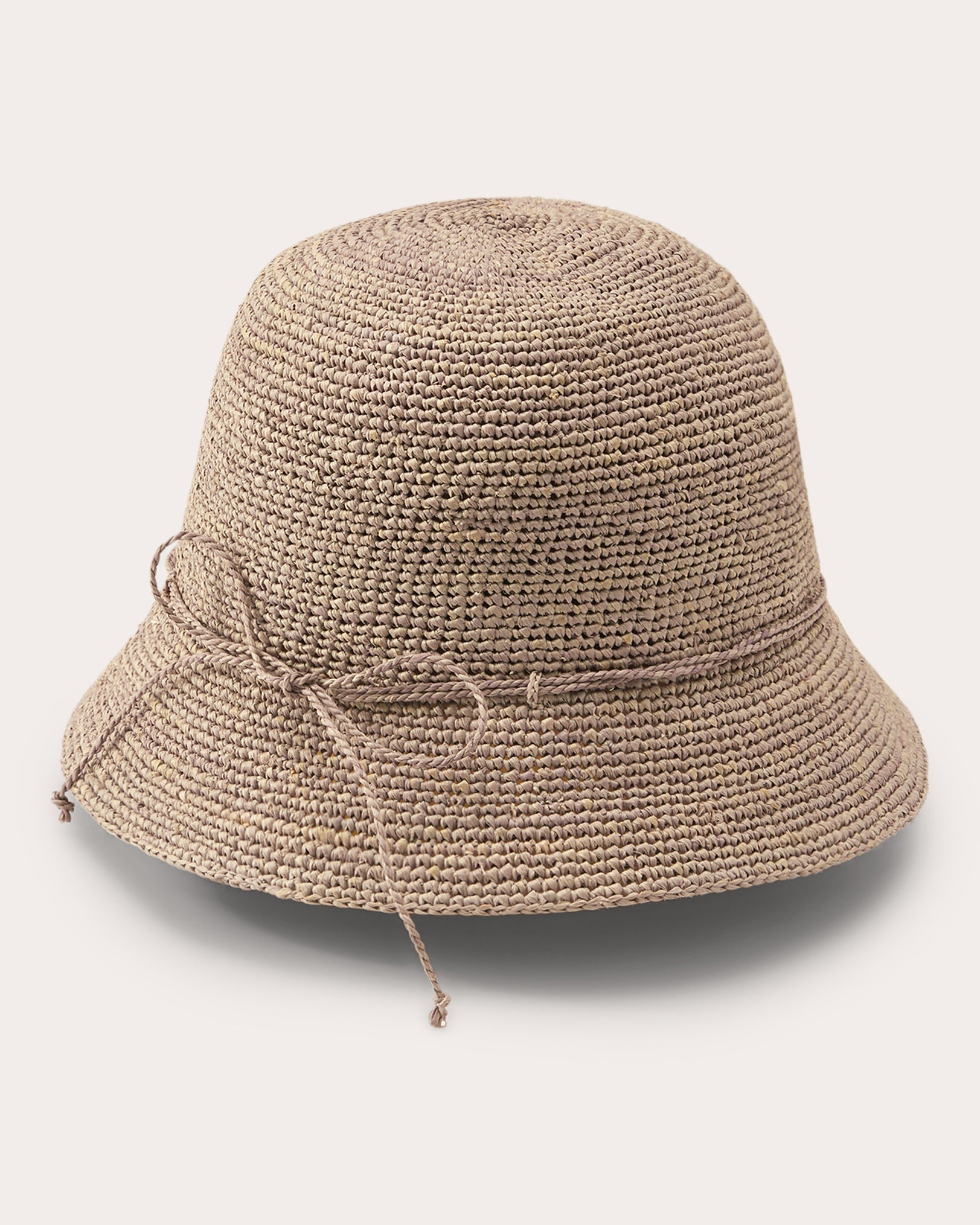 Villa 6 Crocheted-Raffia Cloche