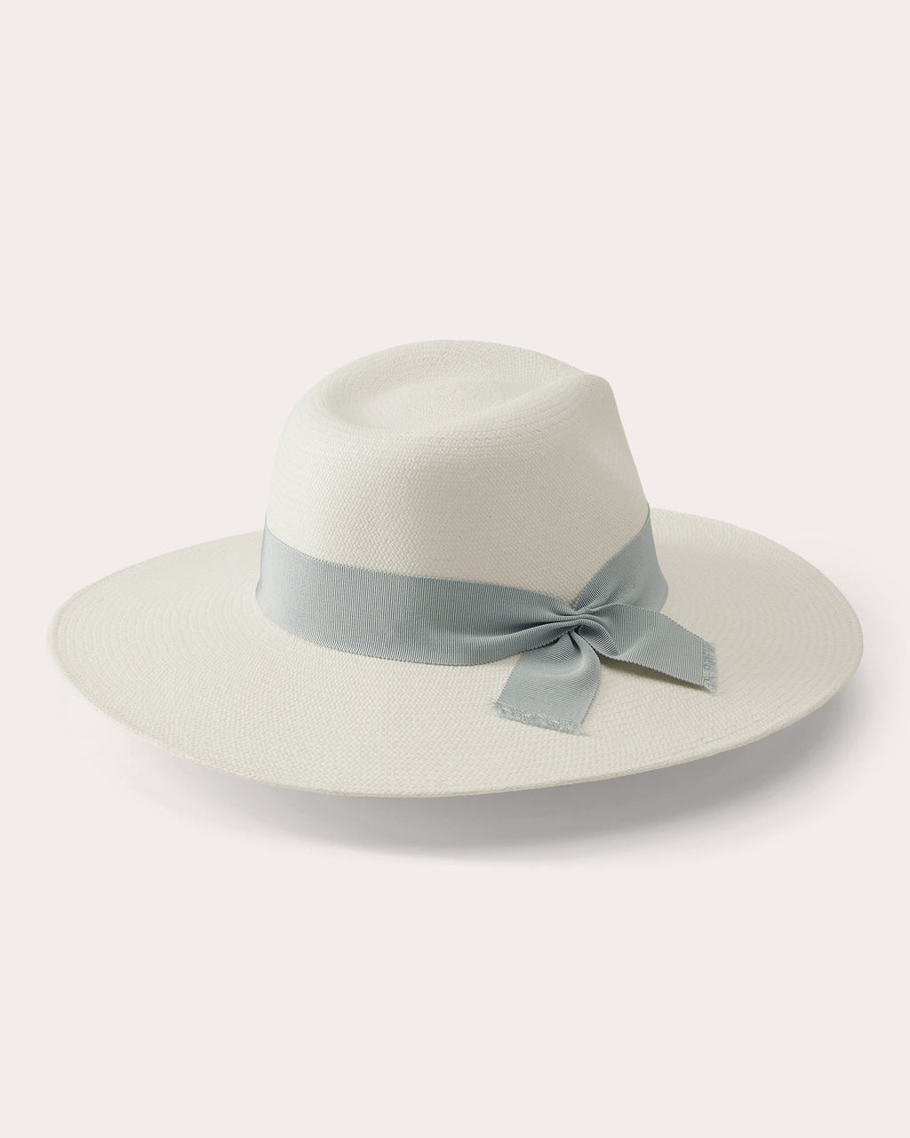 Vitoria Straw Wide-Brim Fedora