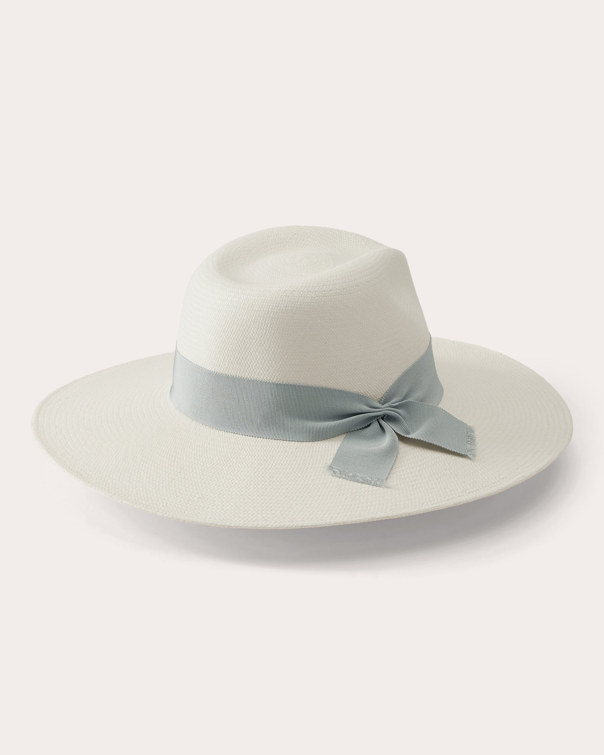 Vitoria Straw Wide-Brim Fedora