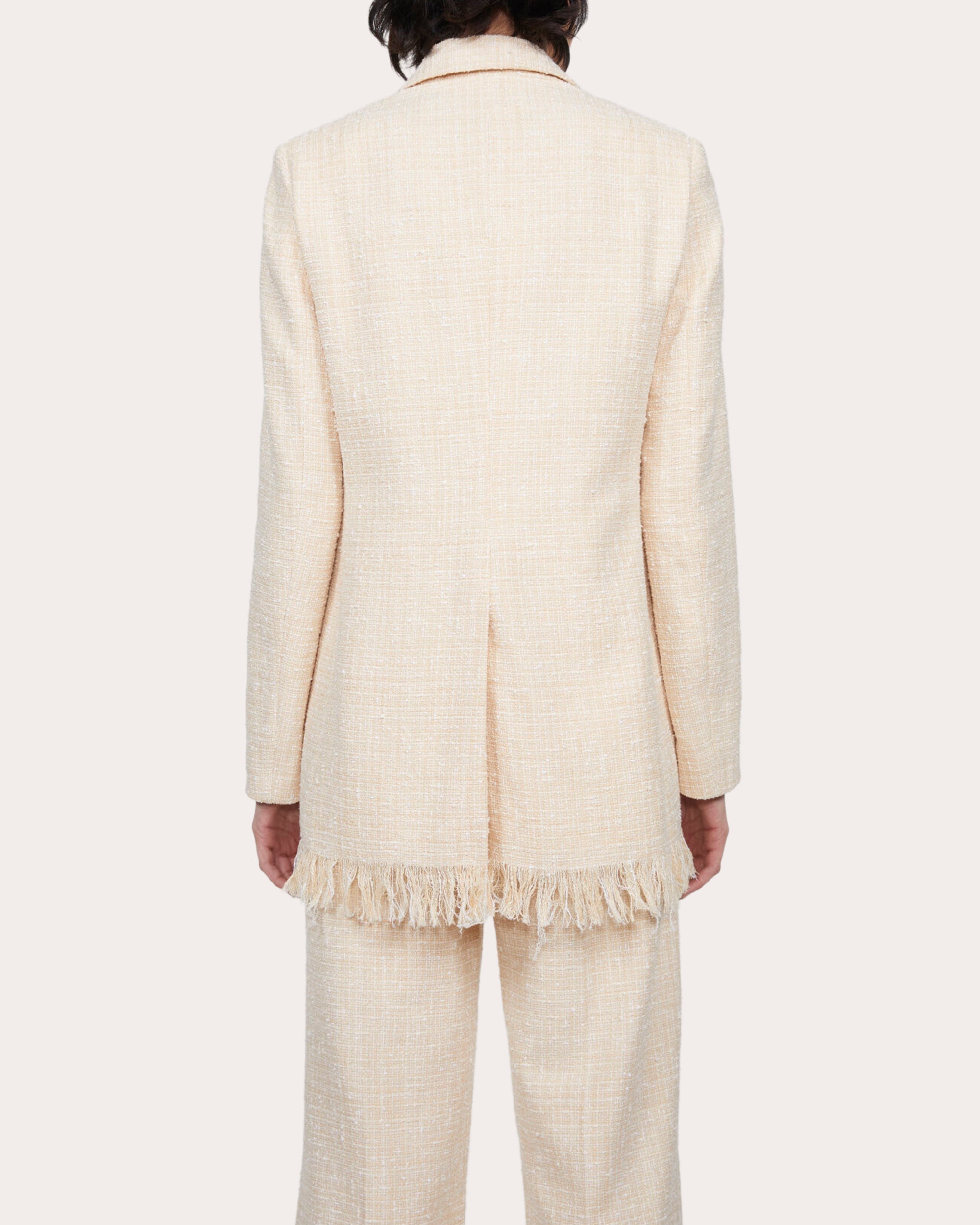 Viv Oversized Fringe Blazer