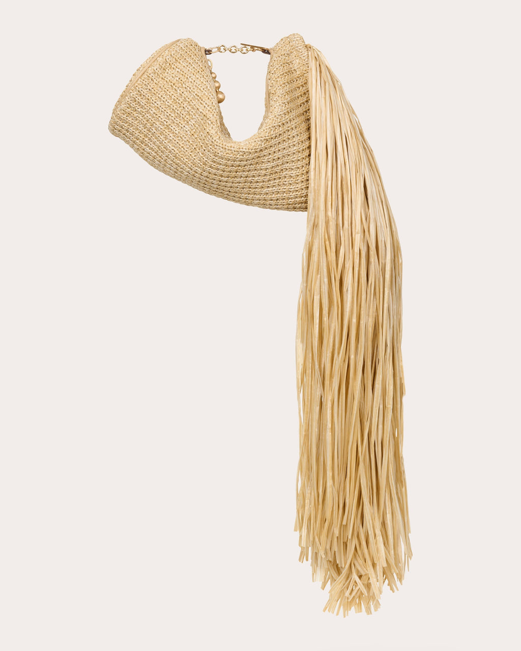 Viera Fringe Clutch