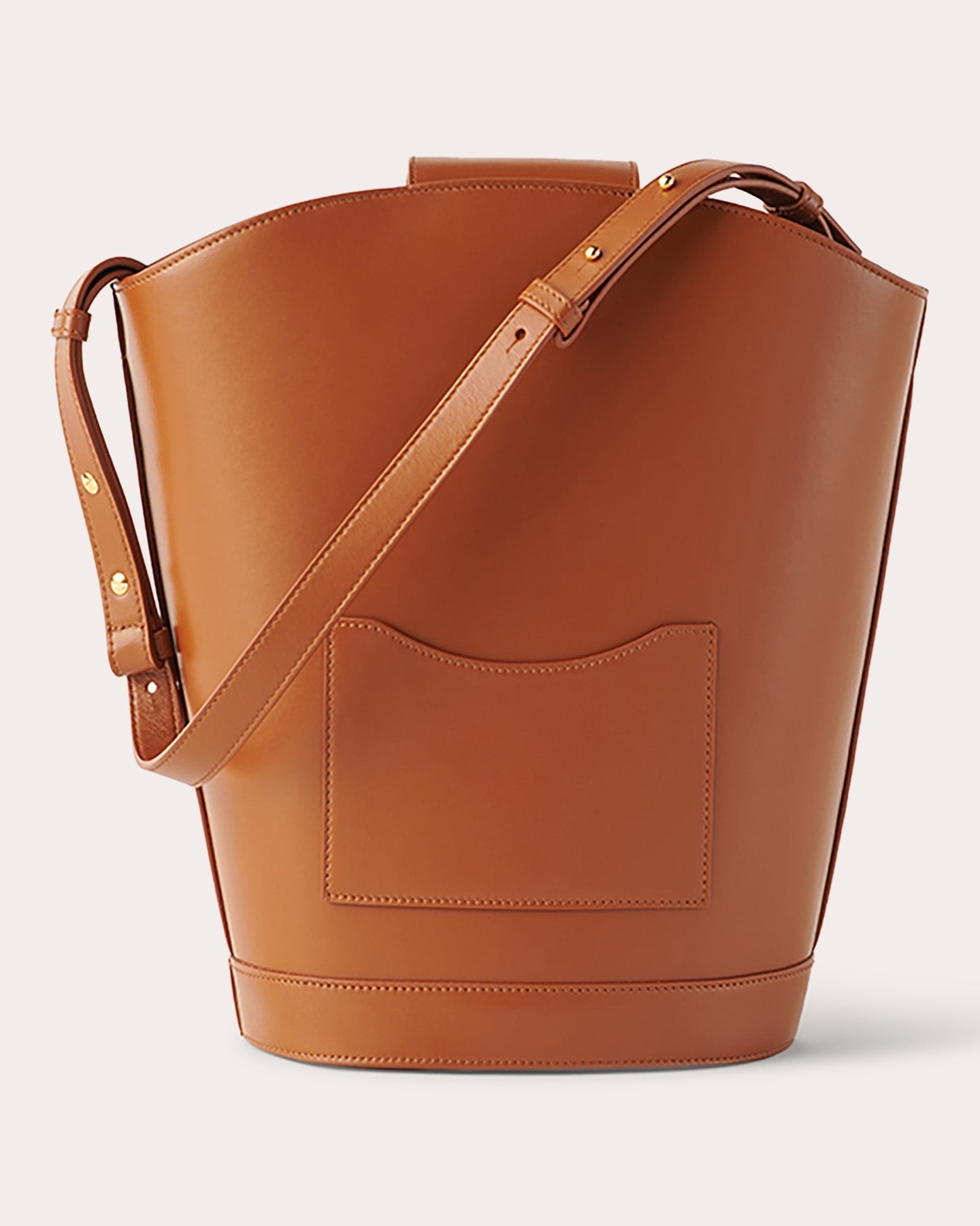 Vivian Leather Bucket Bag