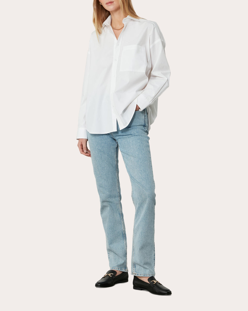 The Weekend Cotton-Poplin Shirt