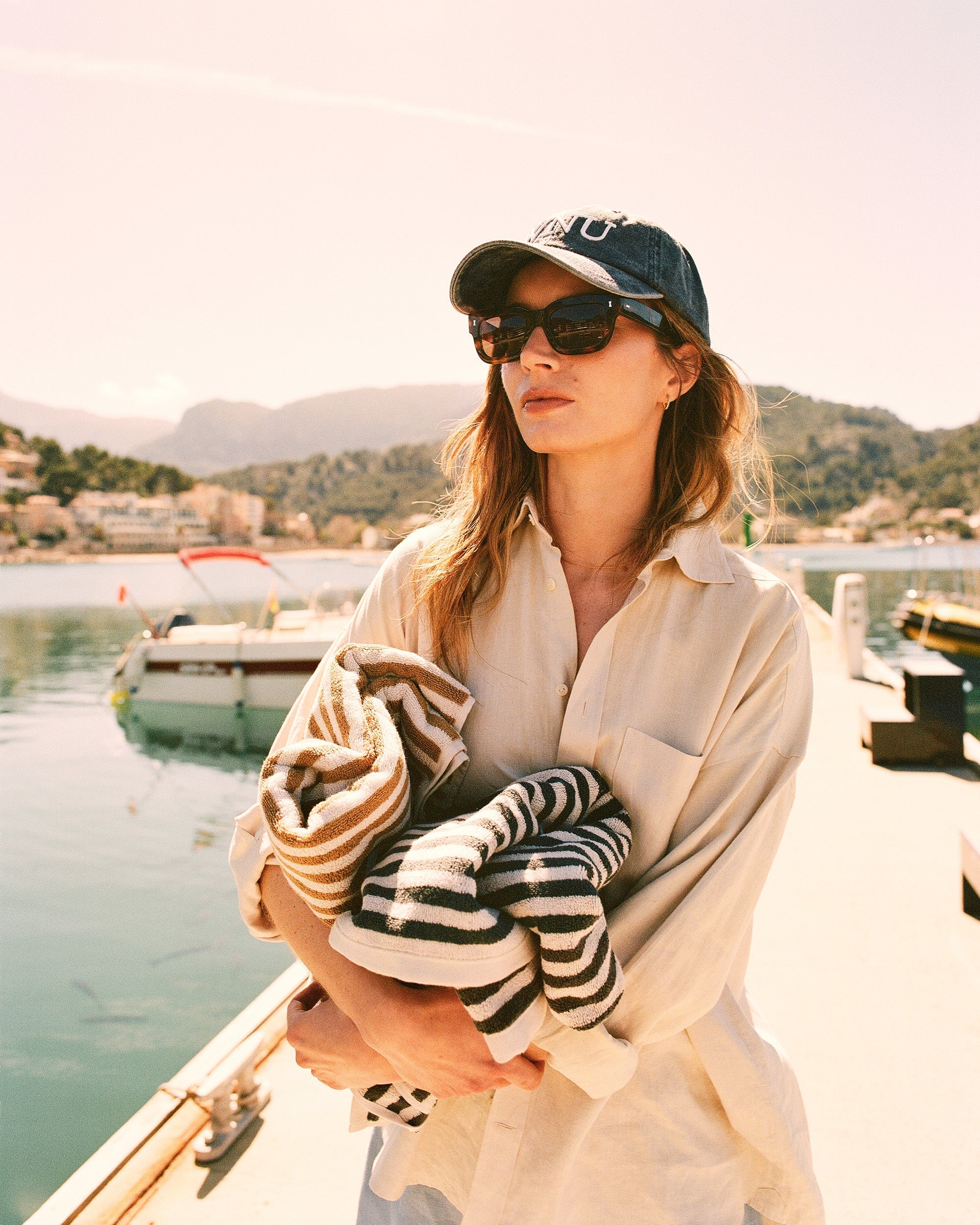 The Boyfriend Striped Hemp Shirt