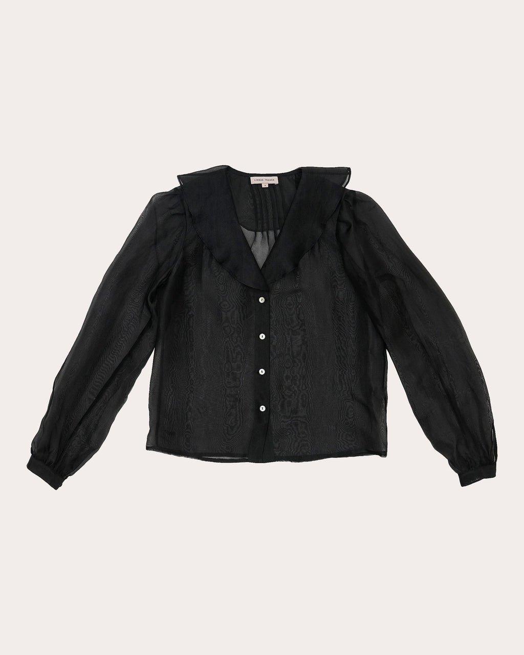 Odette Silk-Organza Top