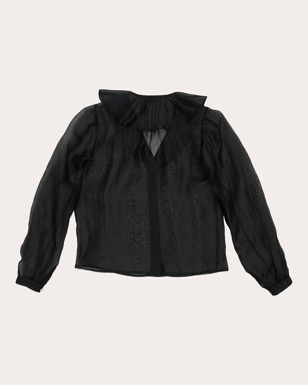 Odette Silk-Organza Top