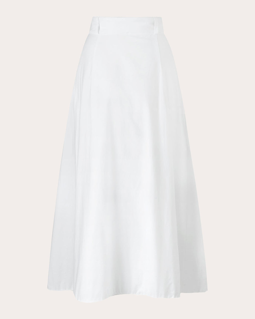 Clara Poplin Midi Skirt