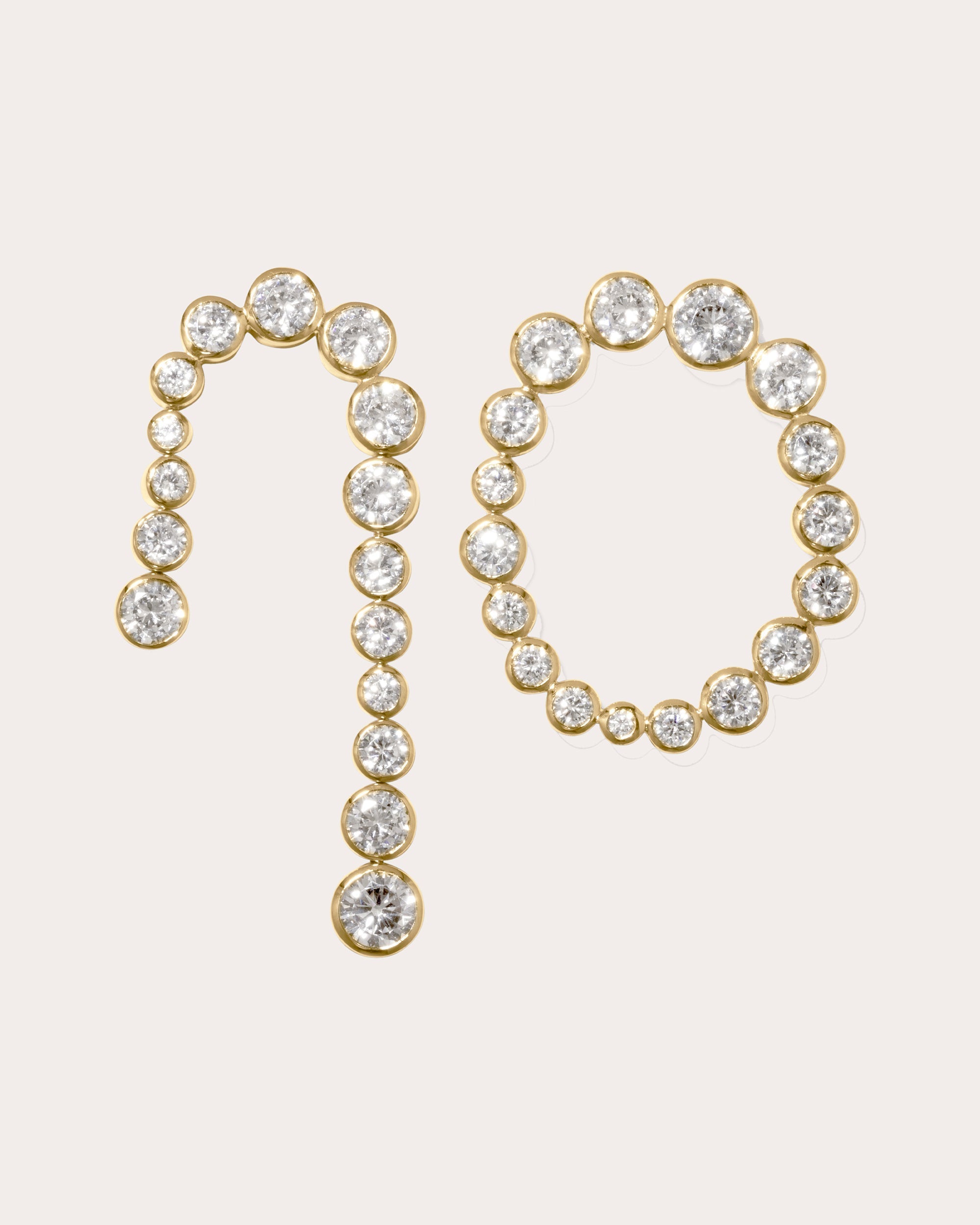 Glade 18K Gold-Plated Silver and Cubic Zirconia Earrings