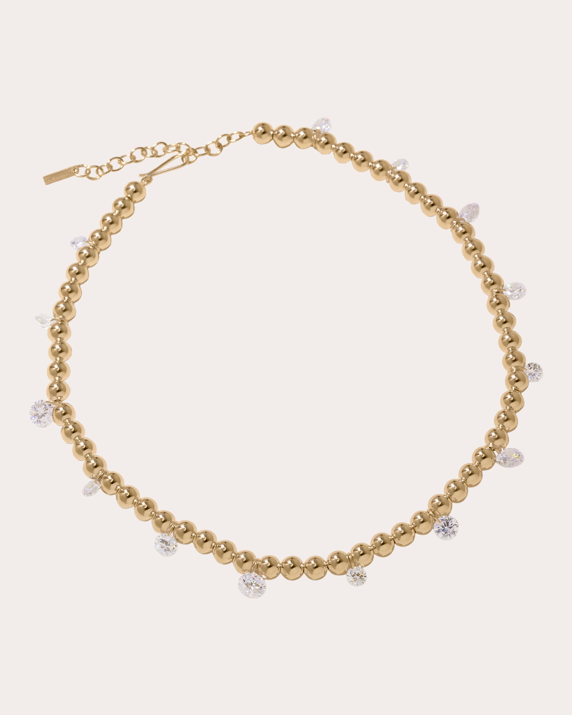 18K Gold-Vermeil and Cubic Zirconia Necklace