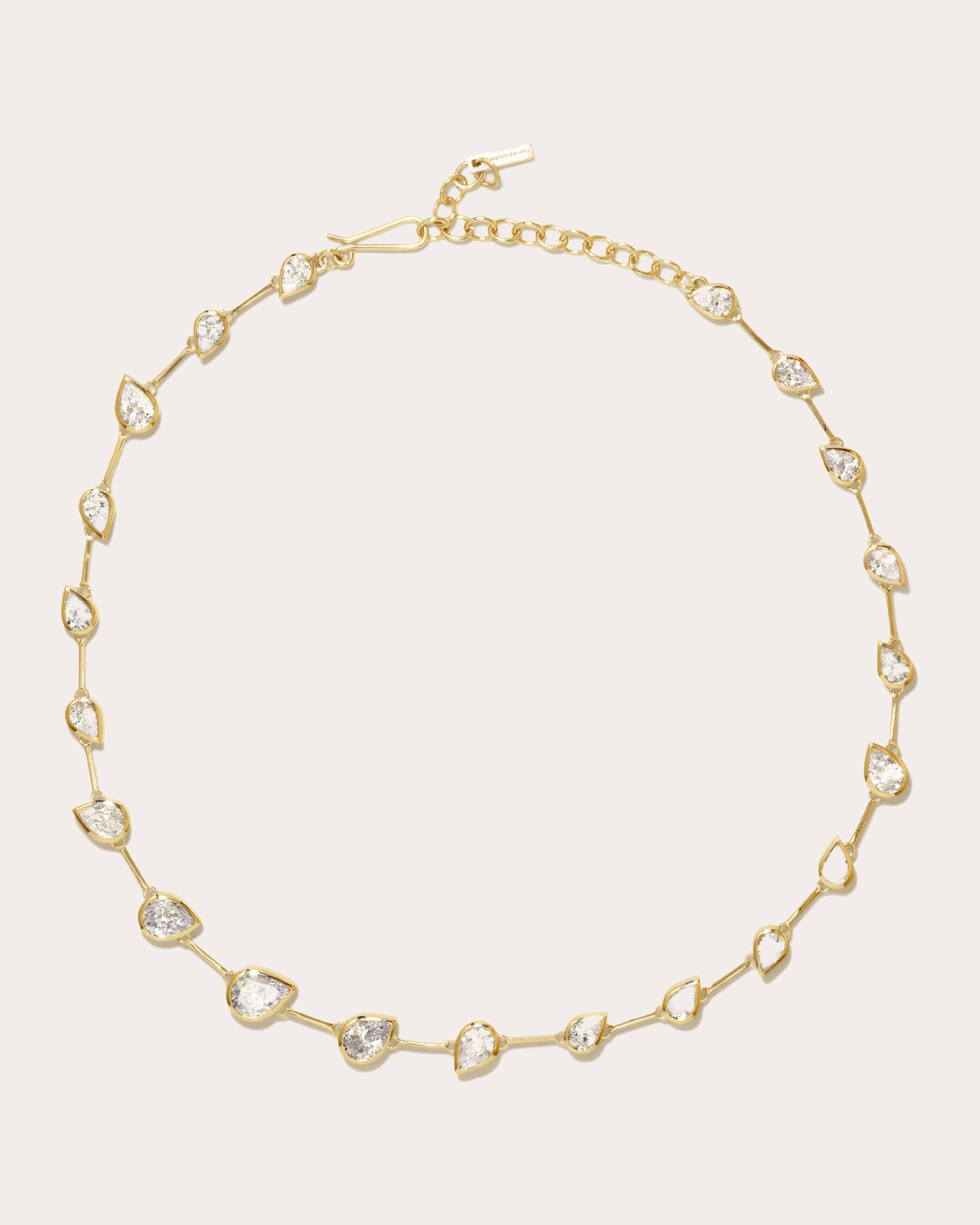 Myriad 18K Gold-Plated Silver and Cubic Zirconia Necklace