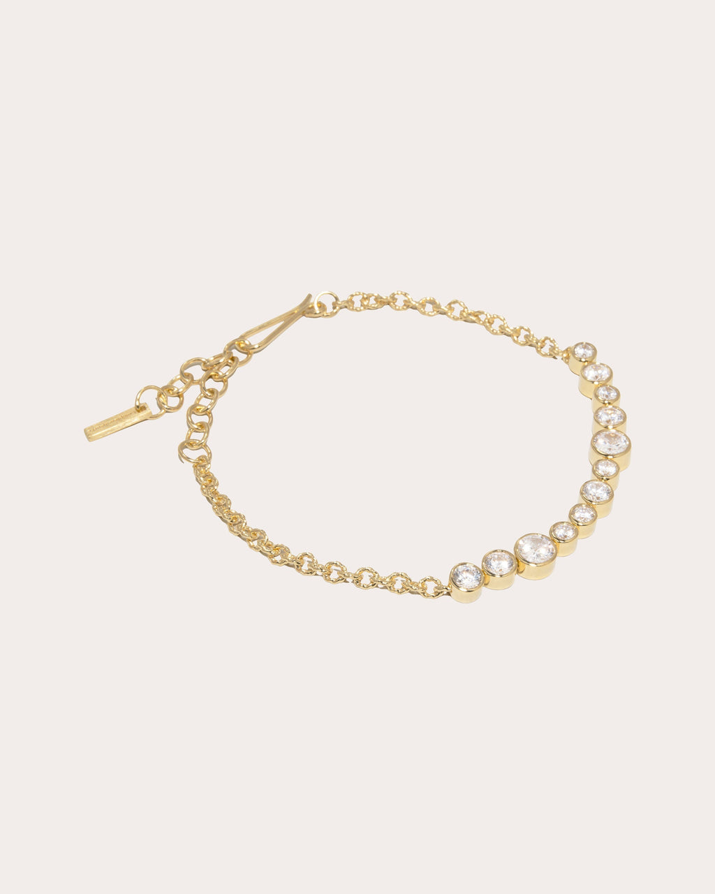 Wild Eyed 18K Gold Vermeil Cubic Zirconia Bracelet