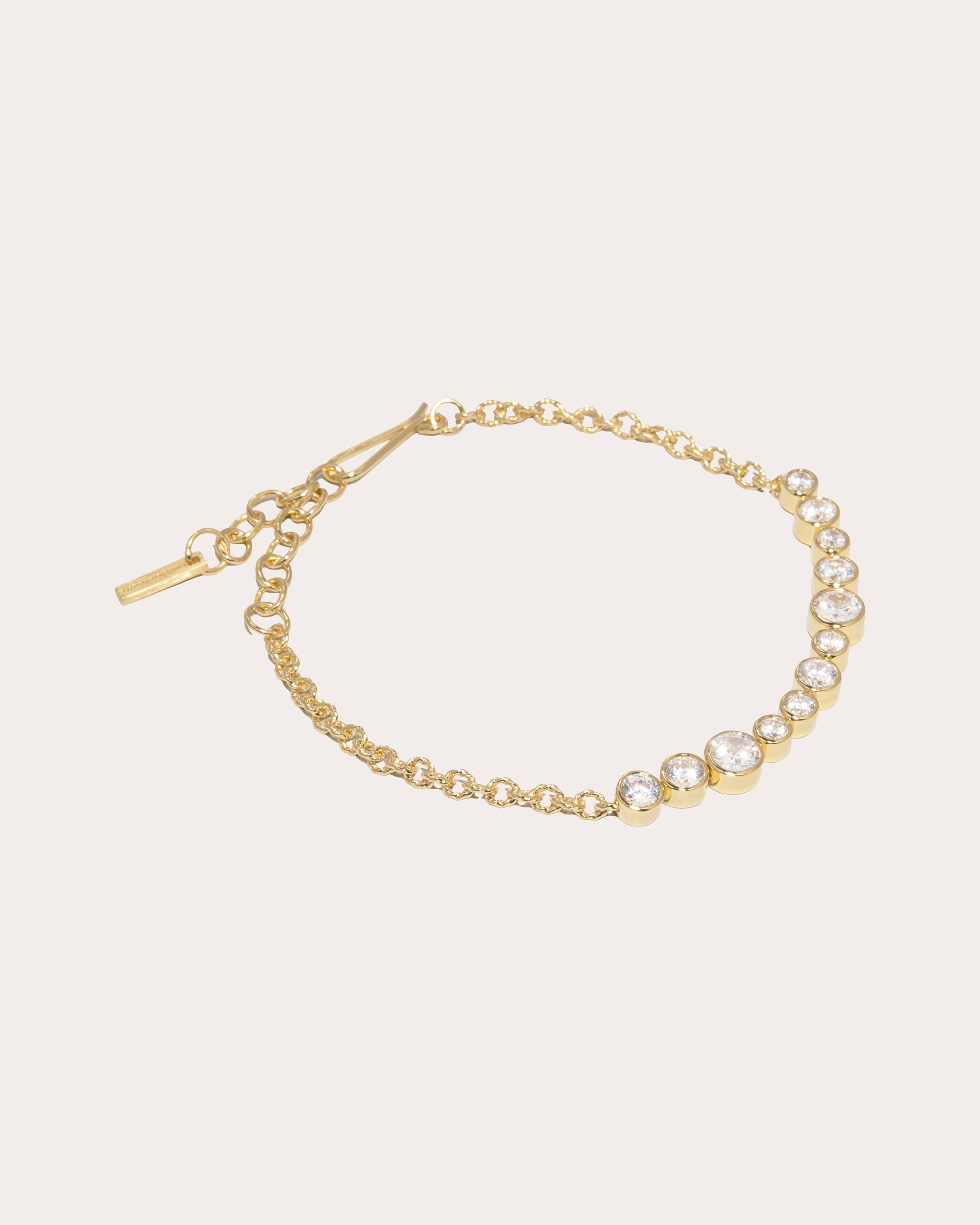 Wild Eyed 18K Gold Vermeil Cubic Zirconia Bracelet