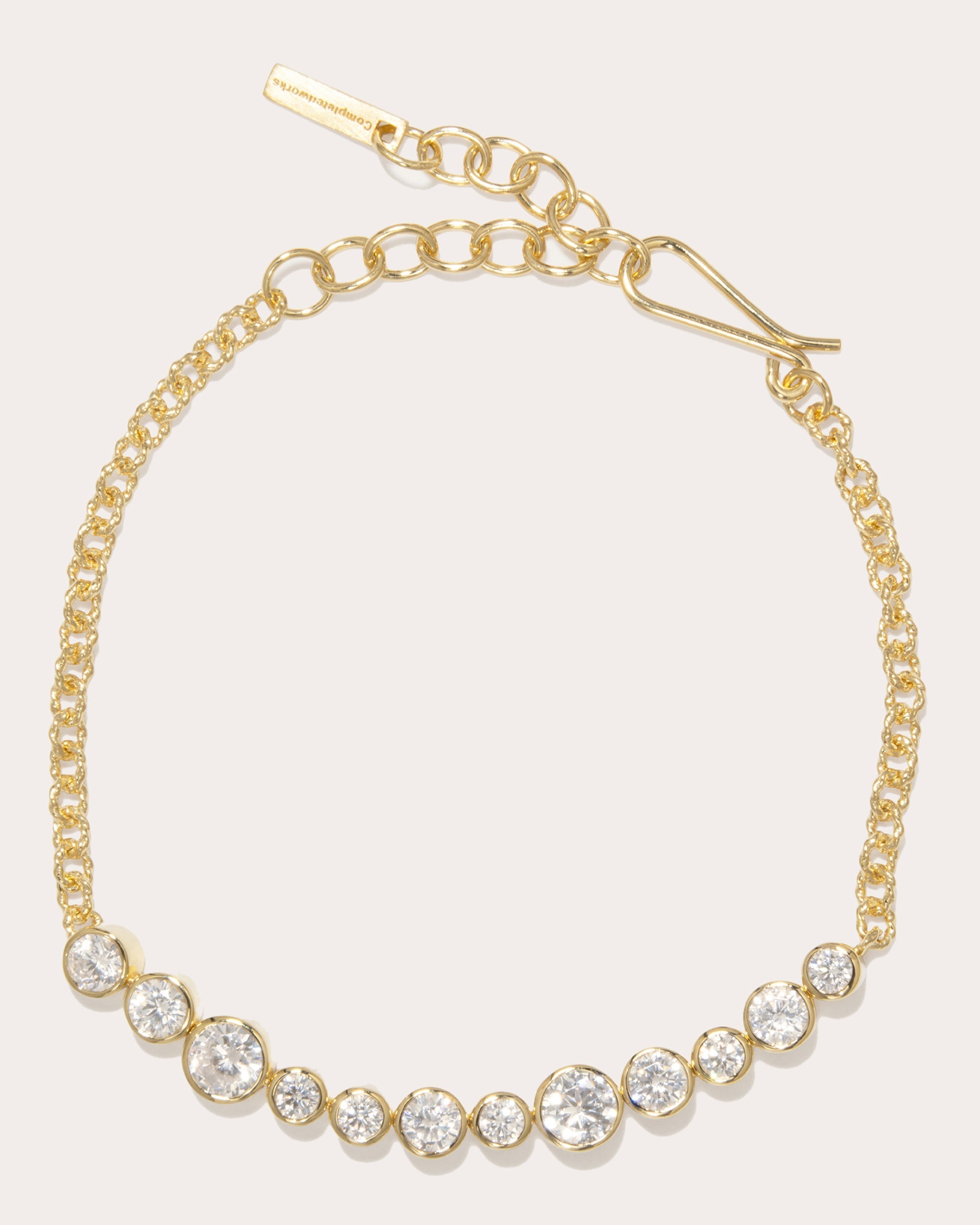 Wild Eyed 18K Gold Vermeil Cubic Zirconia Bracelet
