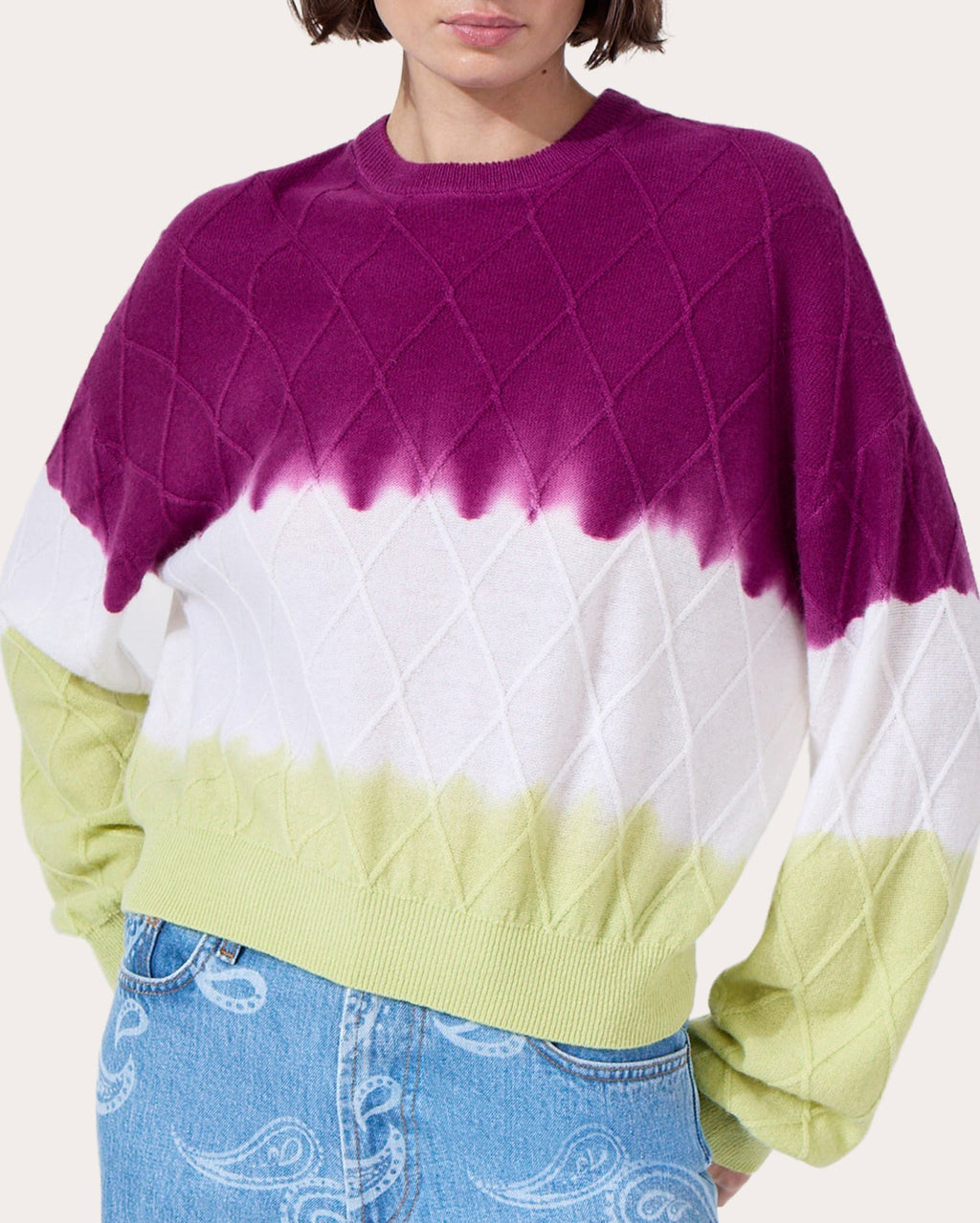 Janis Ombré Cashmere Sweater