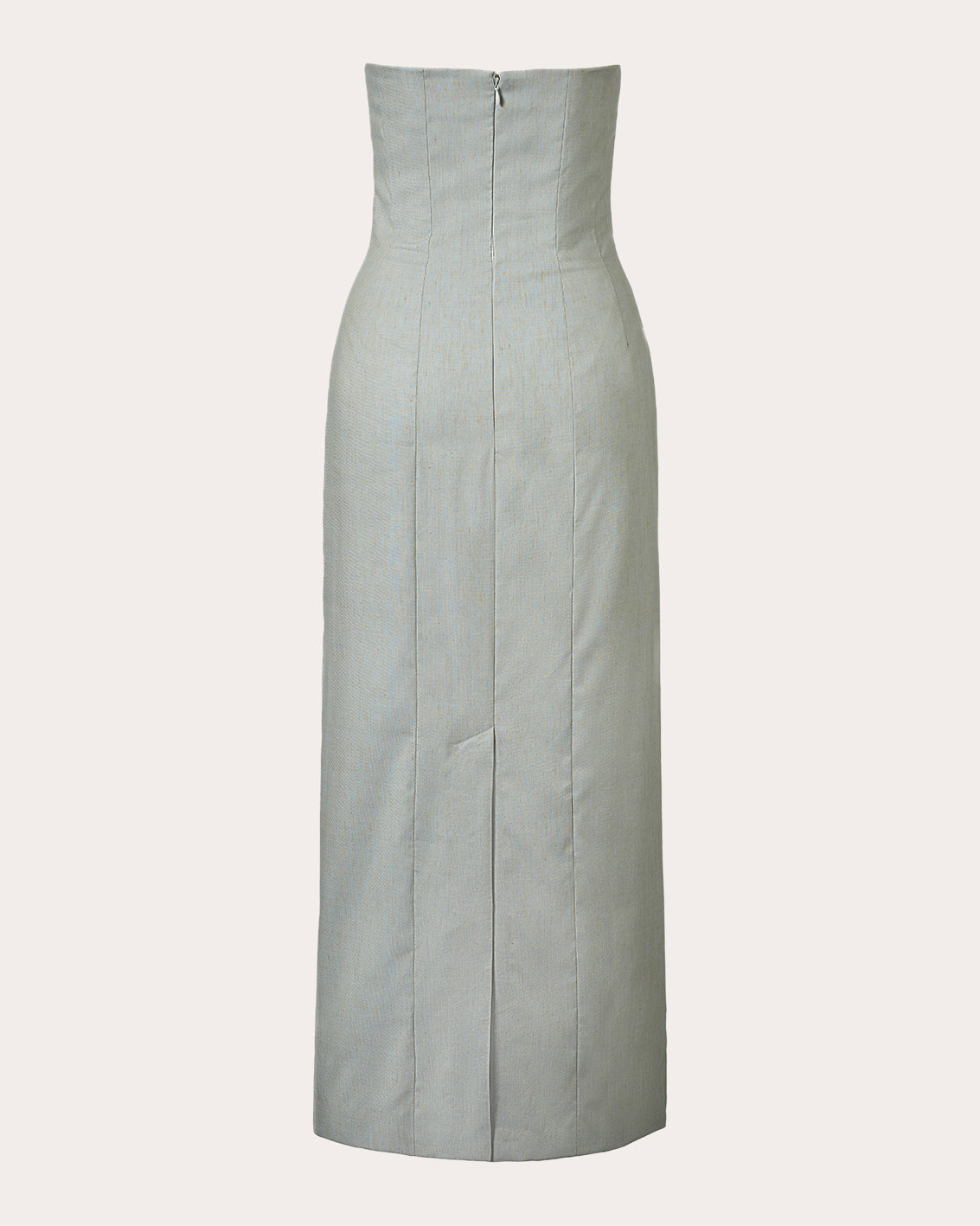 Alex Strapless Wool-Blend Midi Dress
