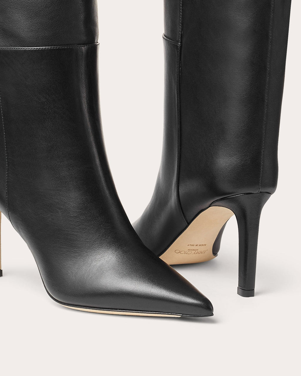 Alizze 85 Leather Knee-High Boot