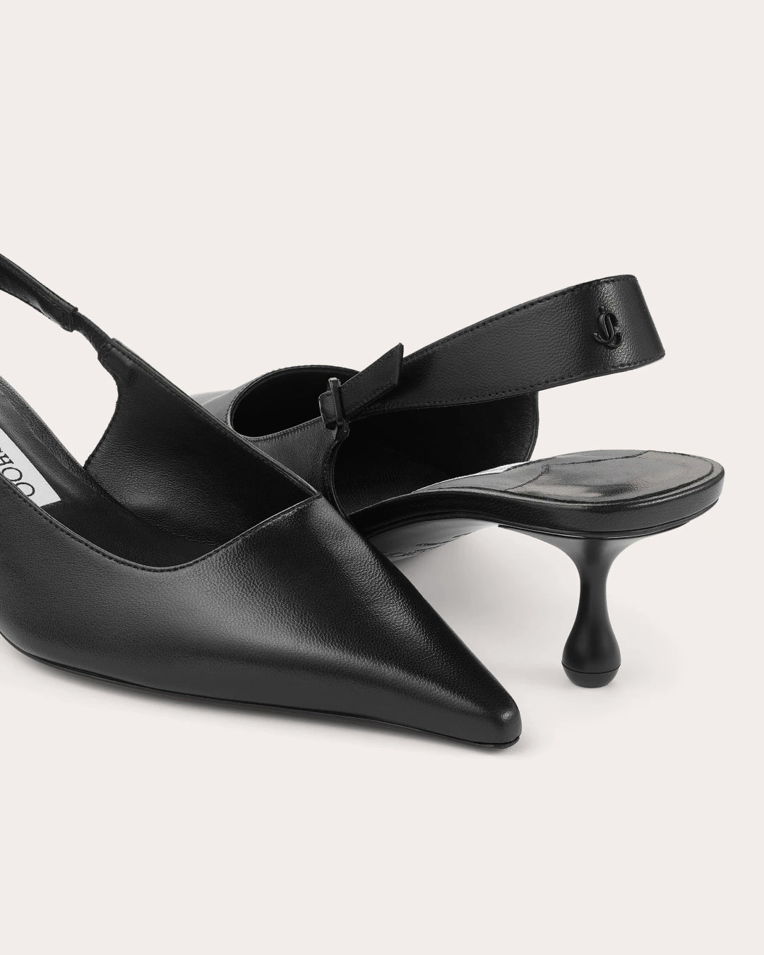 Amel 50 Leather Slingback Pump
