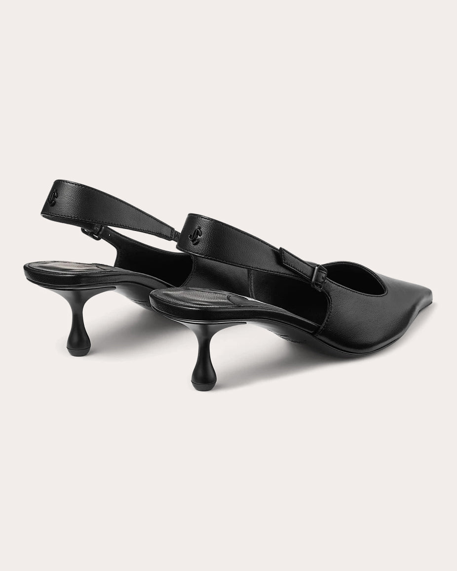Amel 50 Leather Slingback Pump