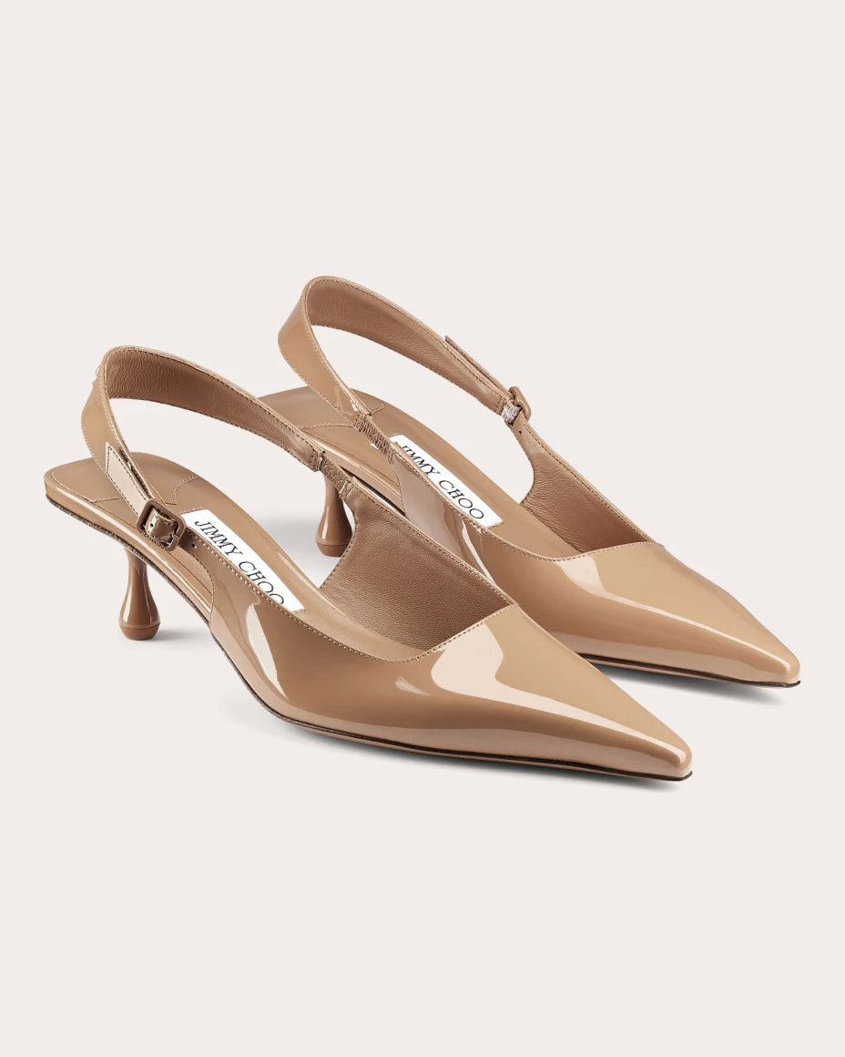 Amel 50 Patent Leather Slingback