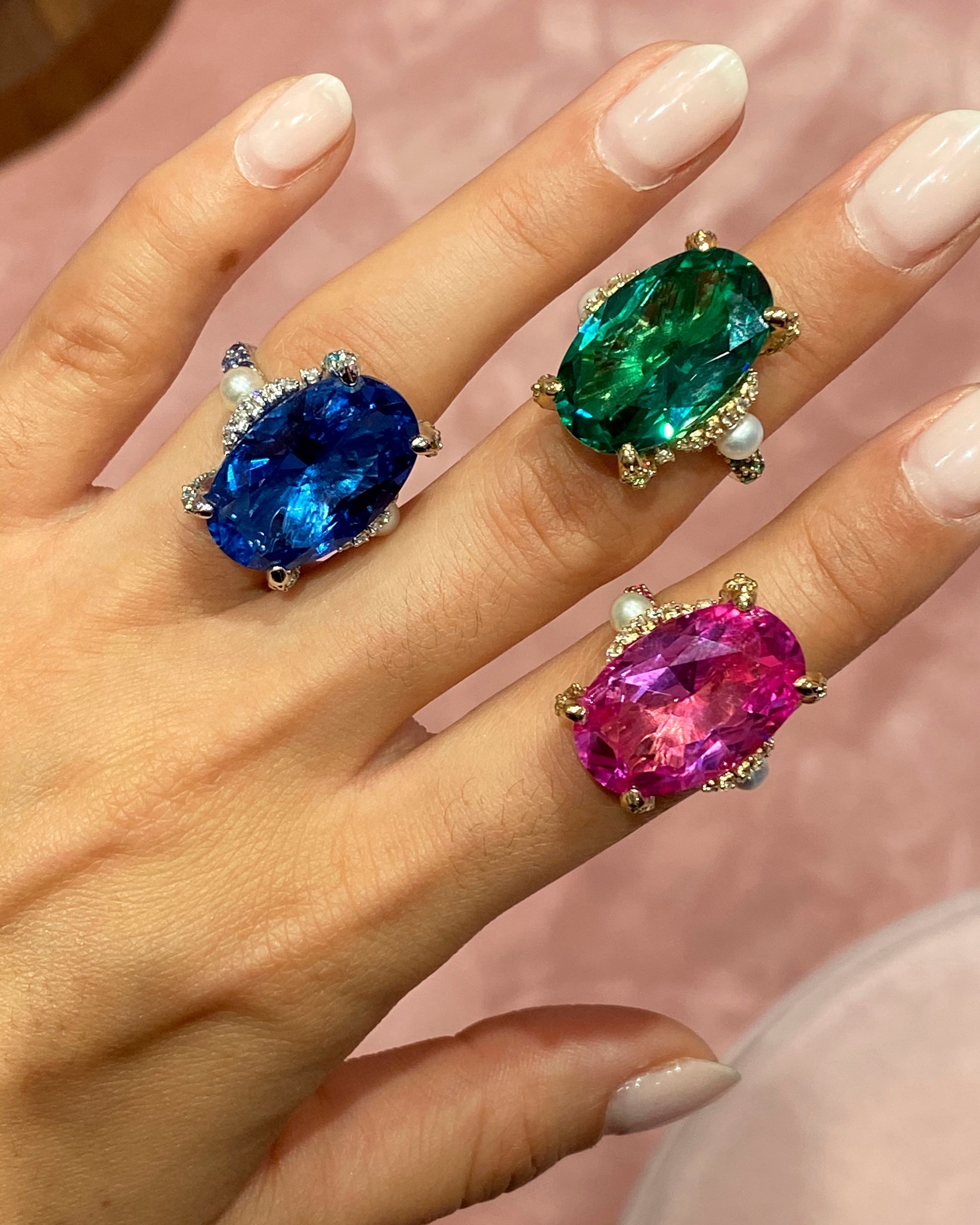 Aqua Mermaid Ring