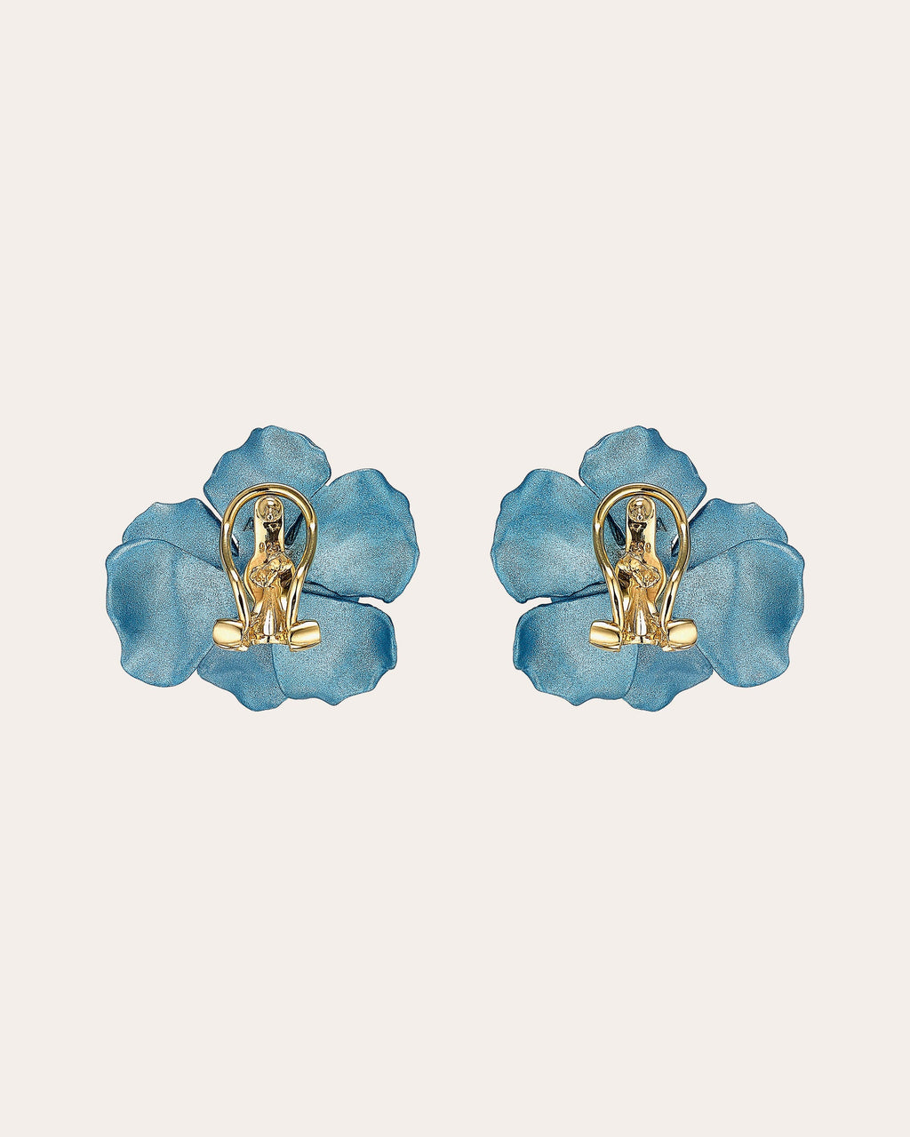 Rose 18K Gold Vermeil Aluminium and Lab-Grown Diamond Earrings