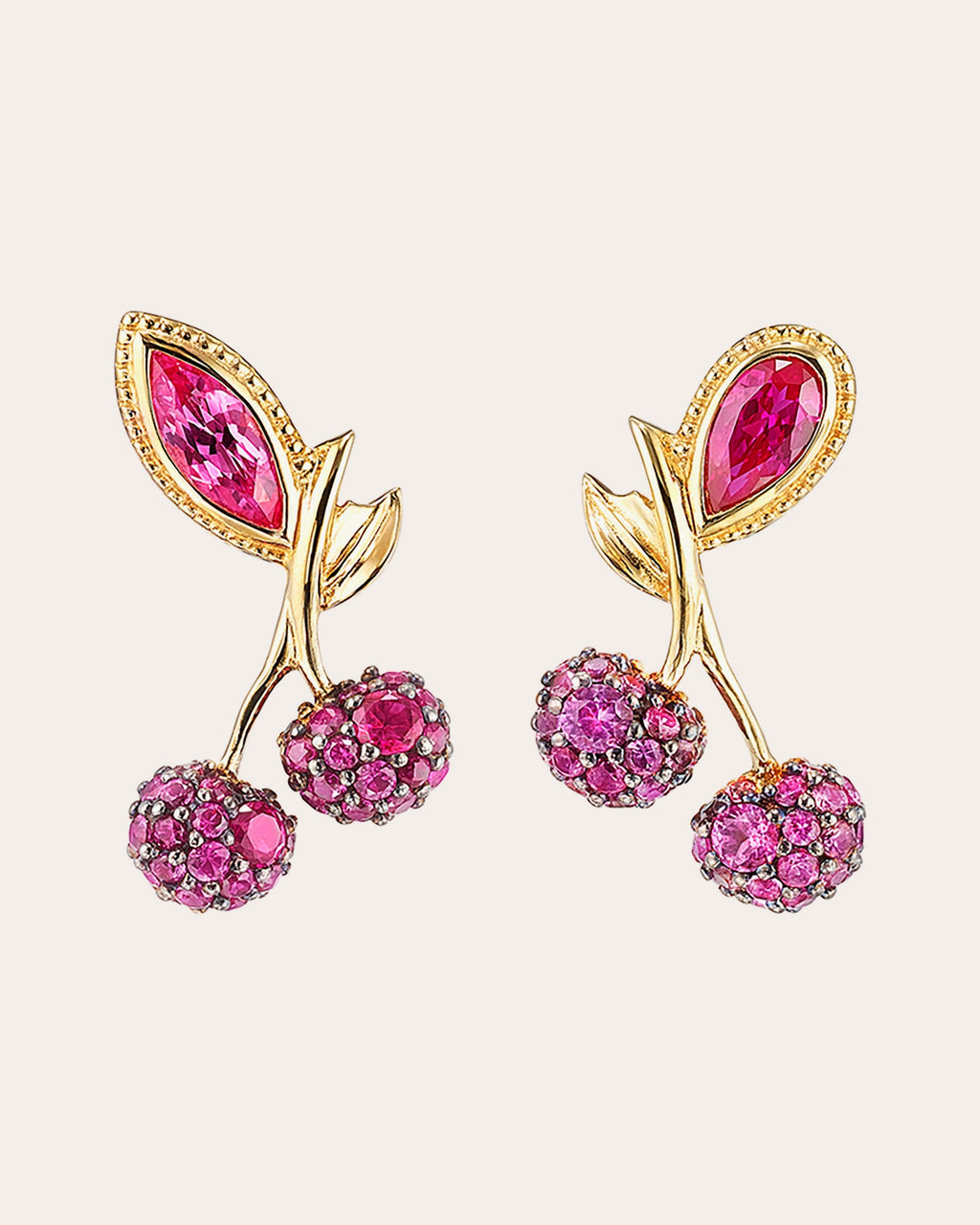 Cherry Stud Earrings