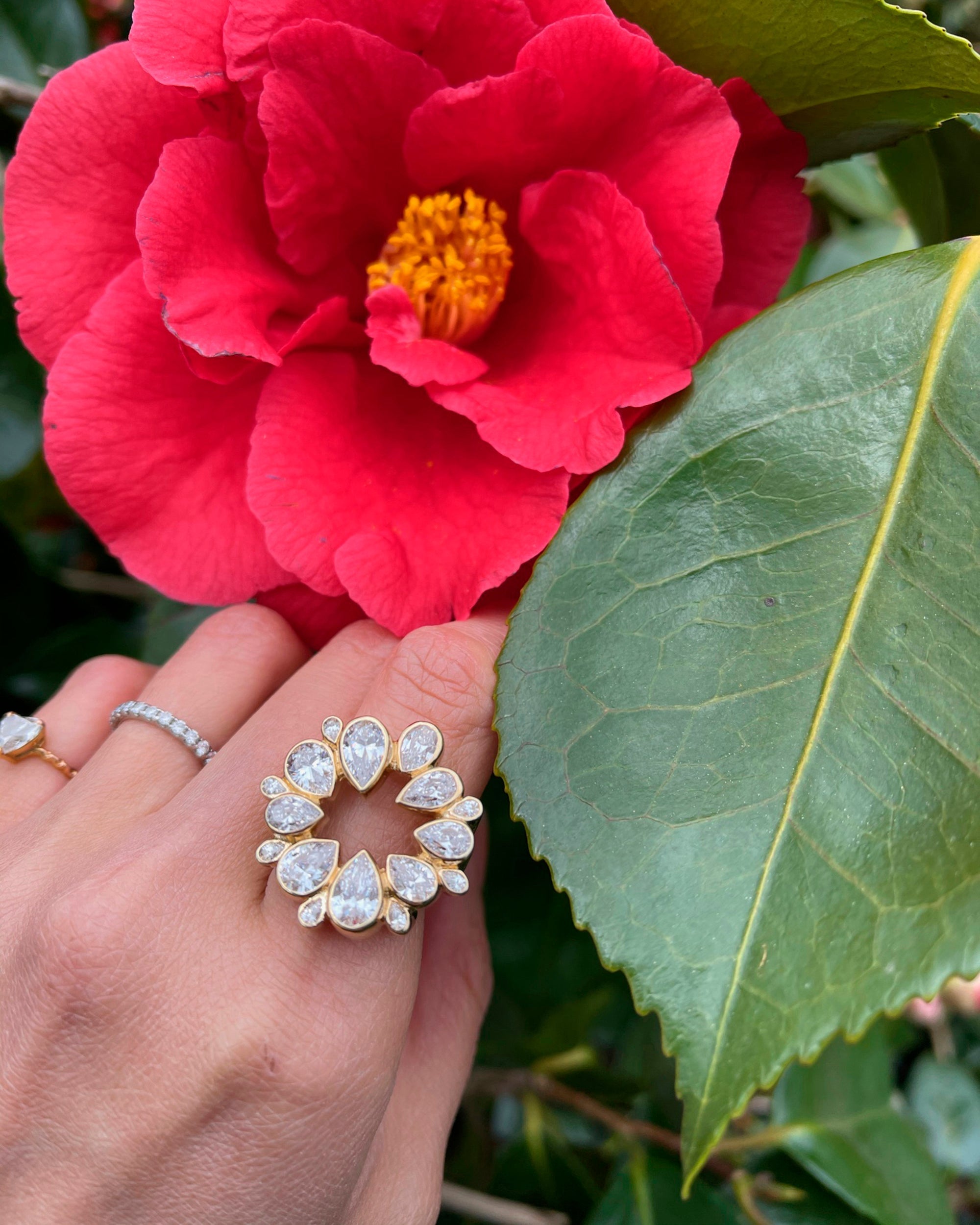 Panettone 18K Gold Vermeil Lab-Grown Diamond Ring