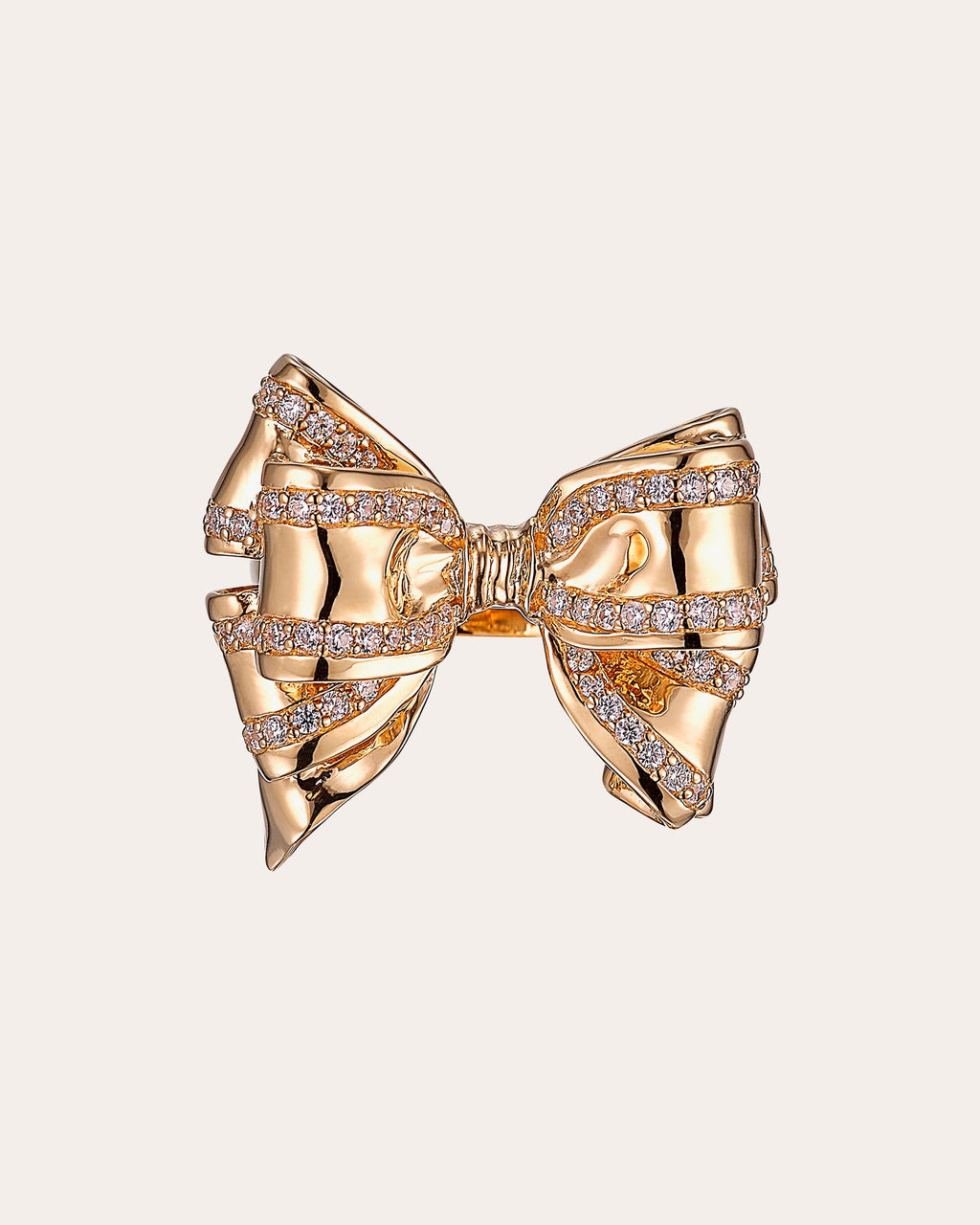 Golden Bow Ring