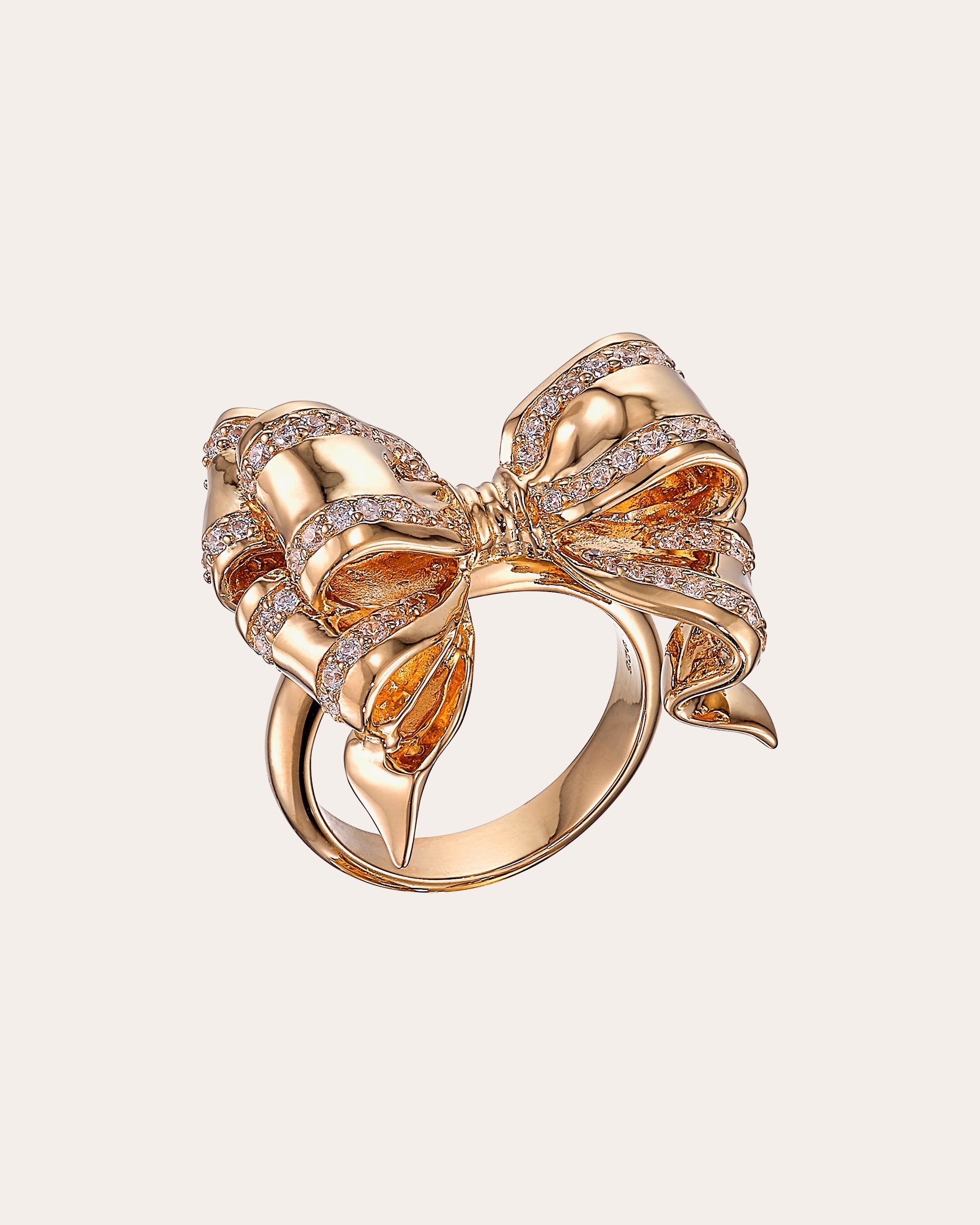 Golden Bow Ring