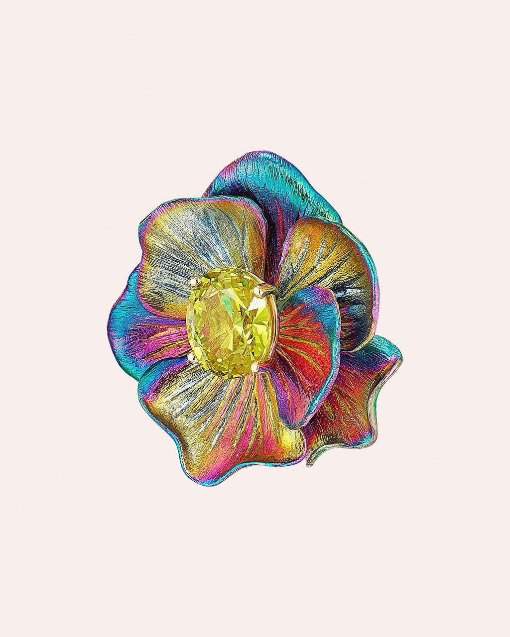 Rainbow Acid Bloom Earrings