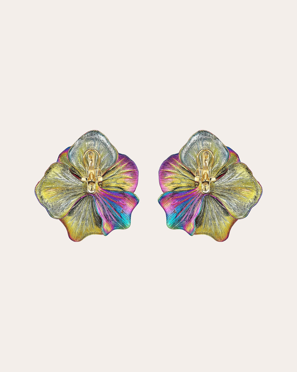 Rainbow Acid Bloom Earrings