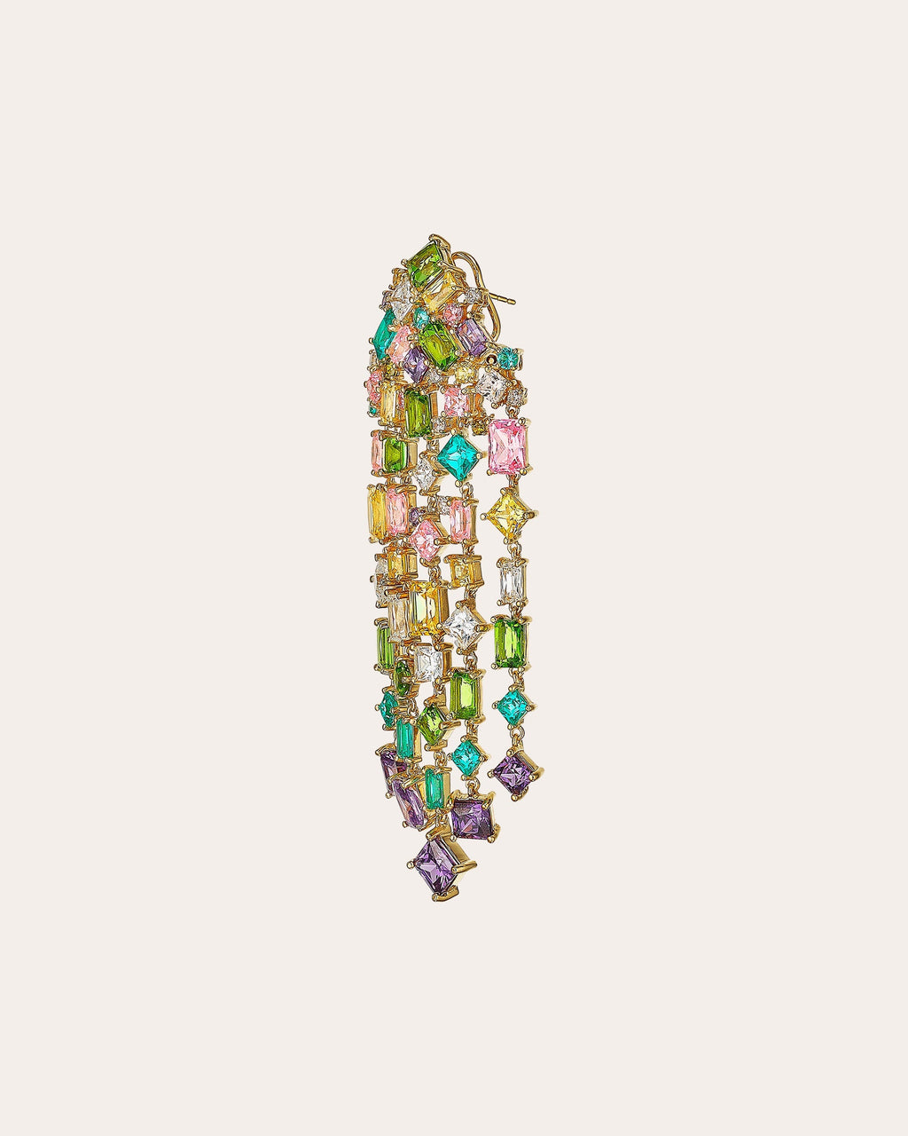 Rainbow Cascade Earrings