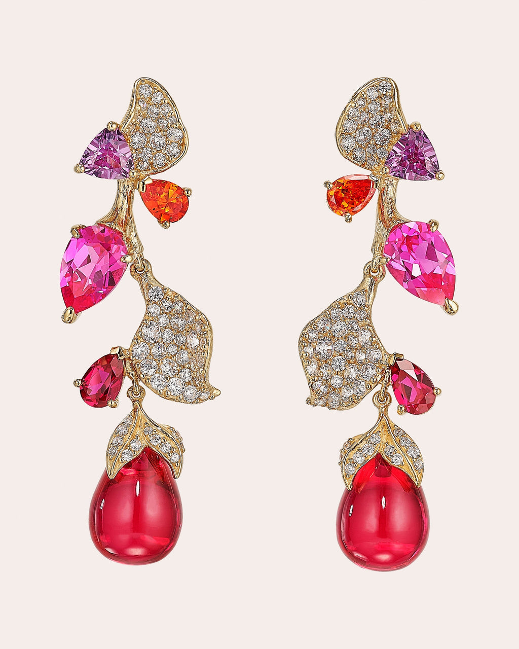 Ruby Galatea Earrings