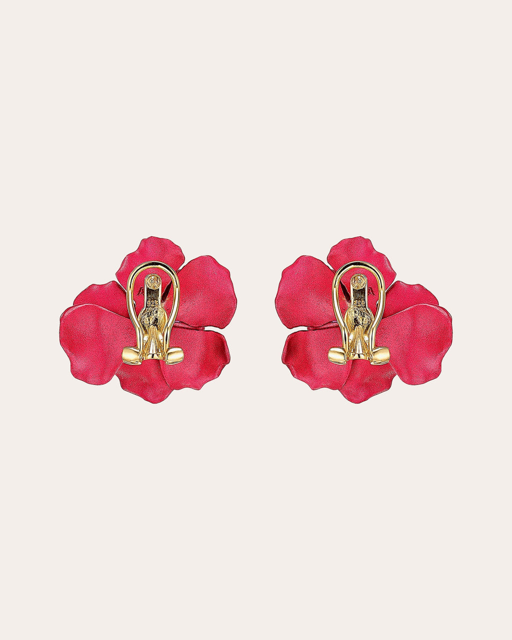 Ruby Rose Stud Earrings