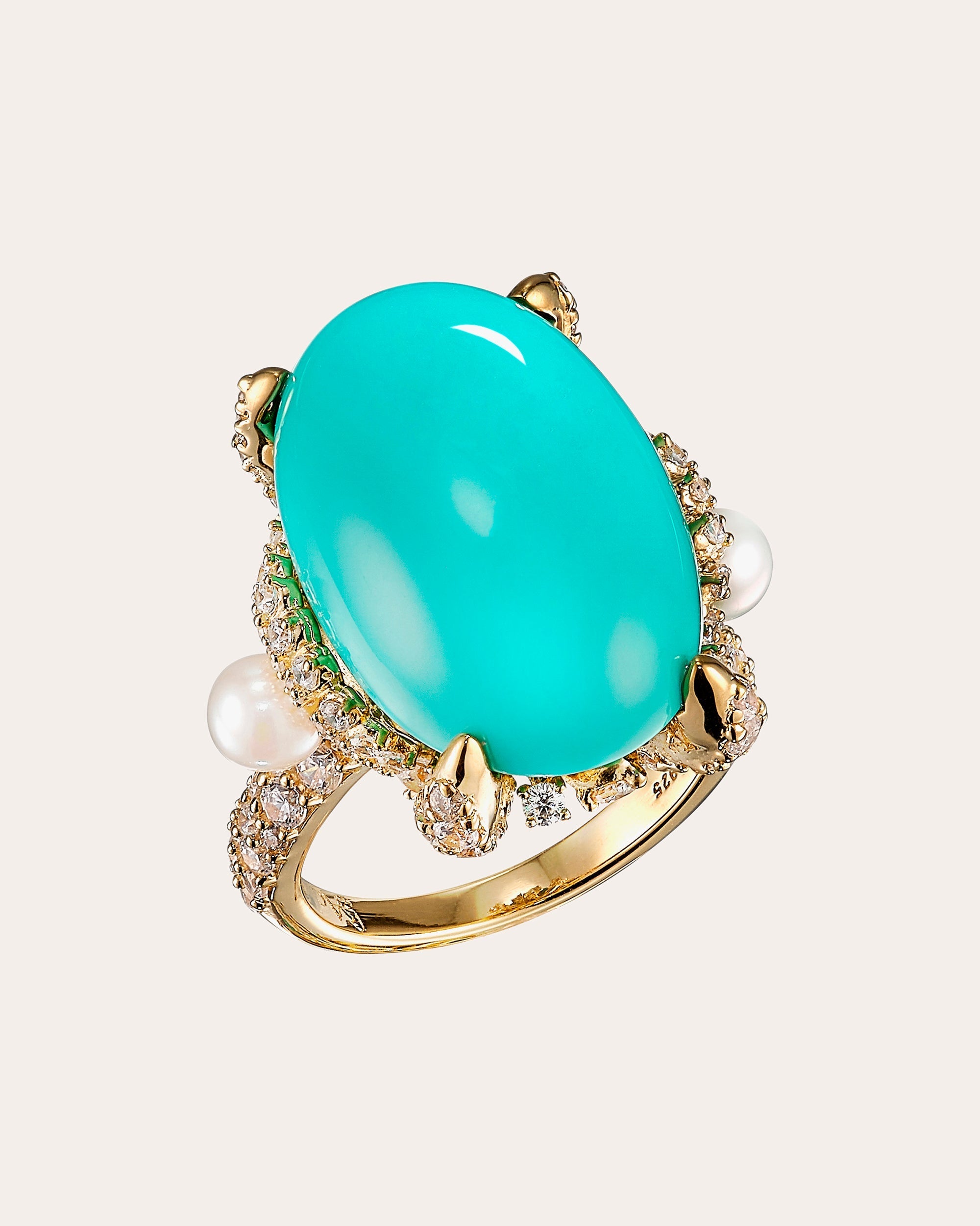 Turquoise Mermaid Ring
