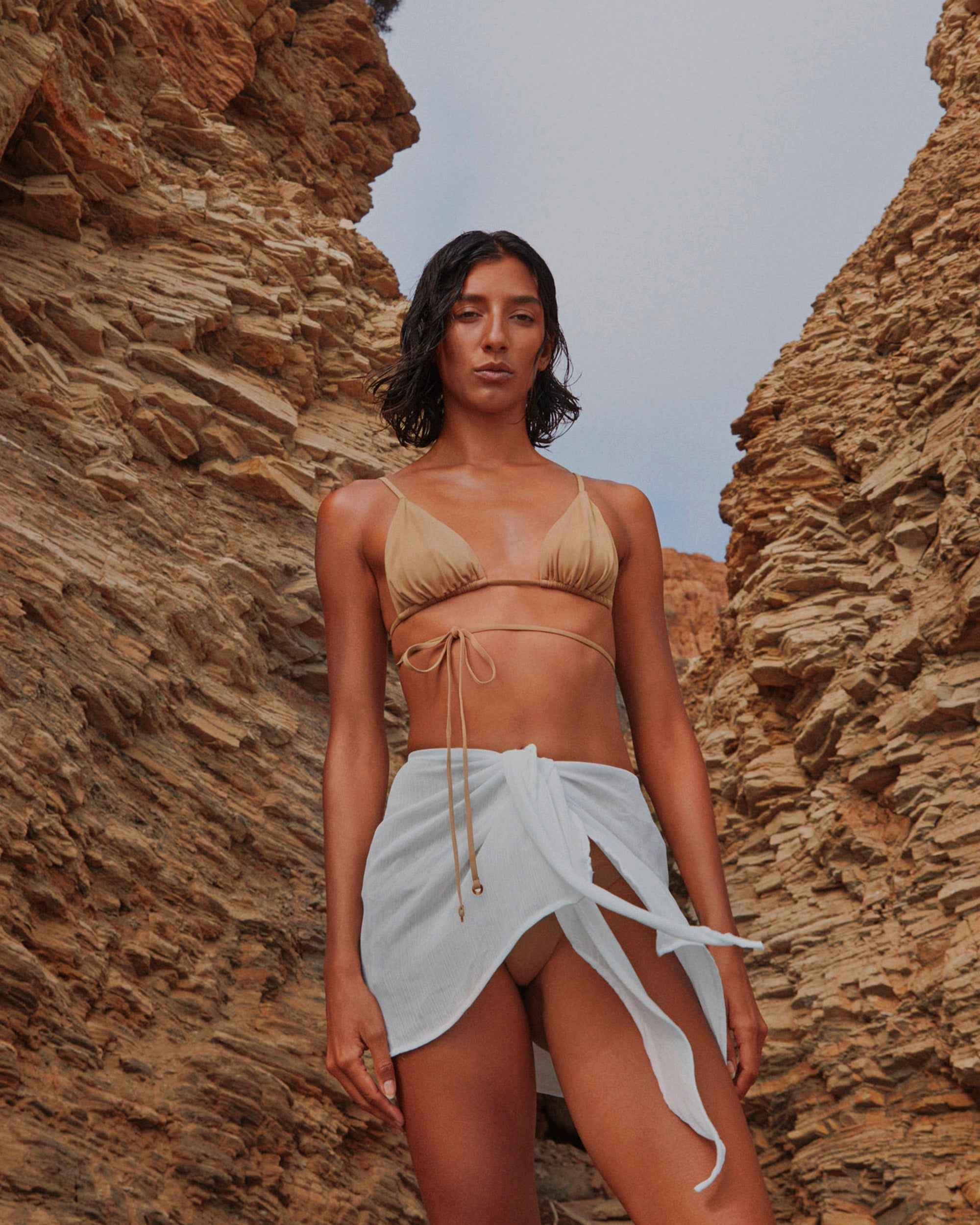 The Wrap Mini Skirt