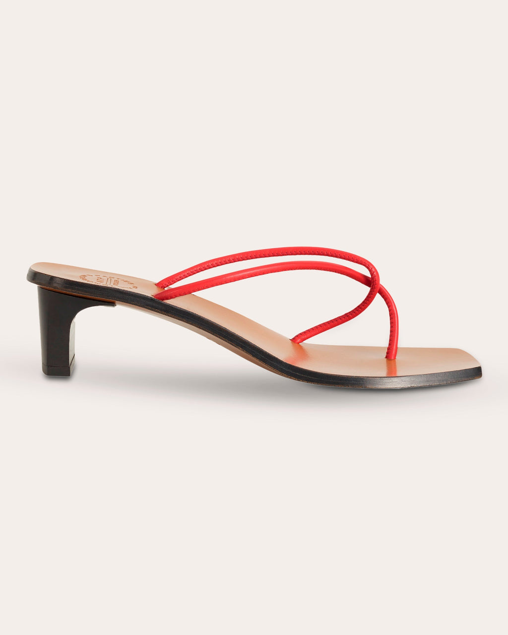Red Panza Strappy Sandal