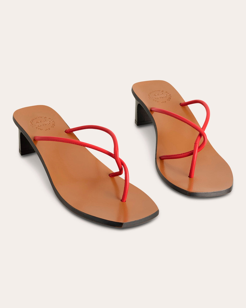 Red Panza Strappy Sandal