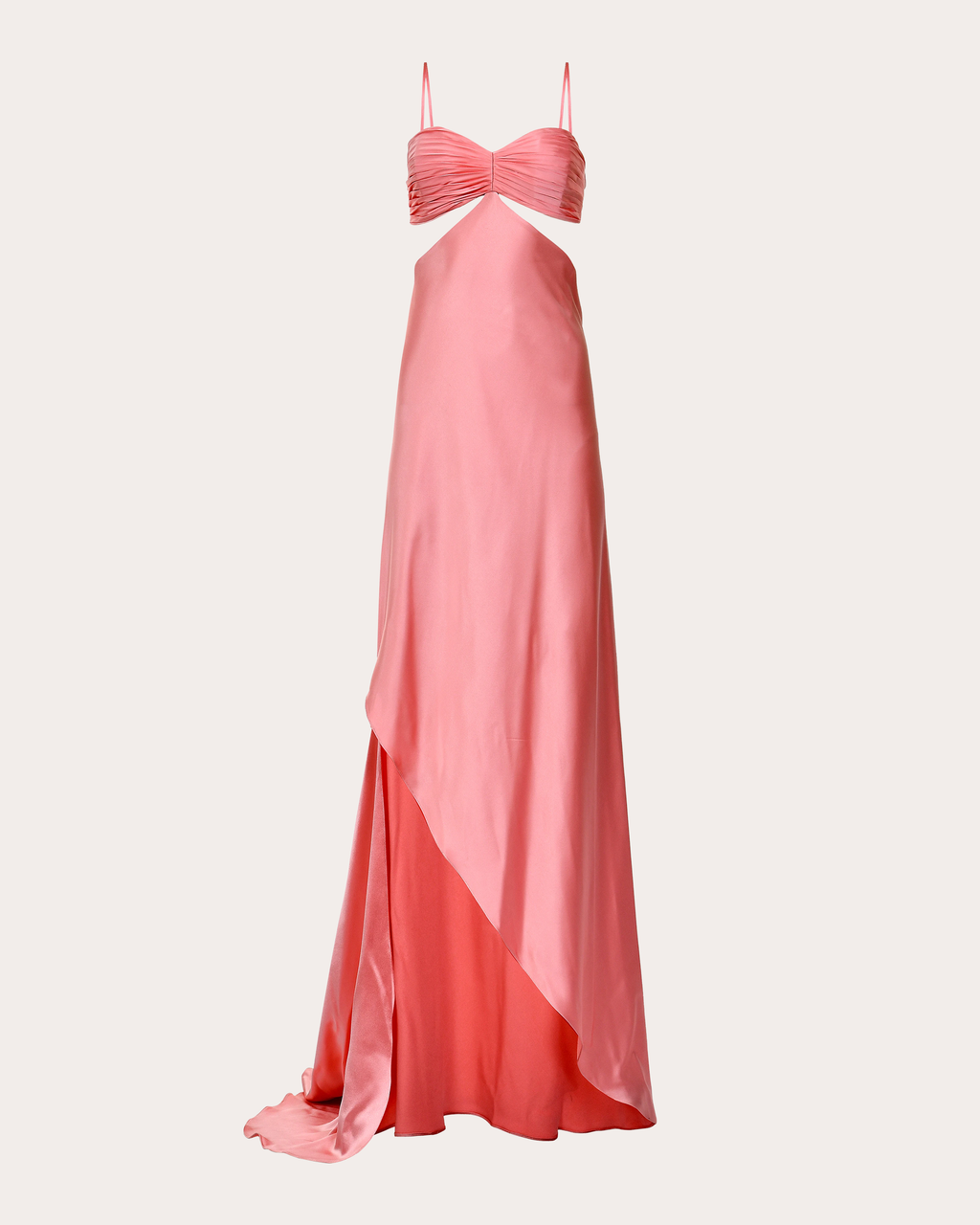 Irma Cutout Silk Maxi Dress