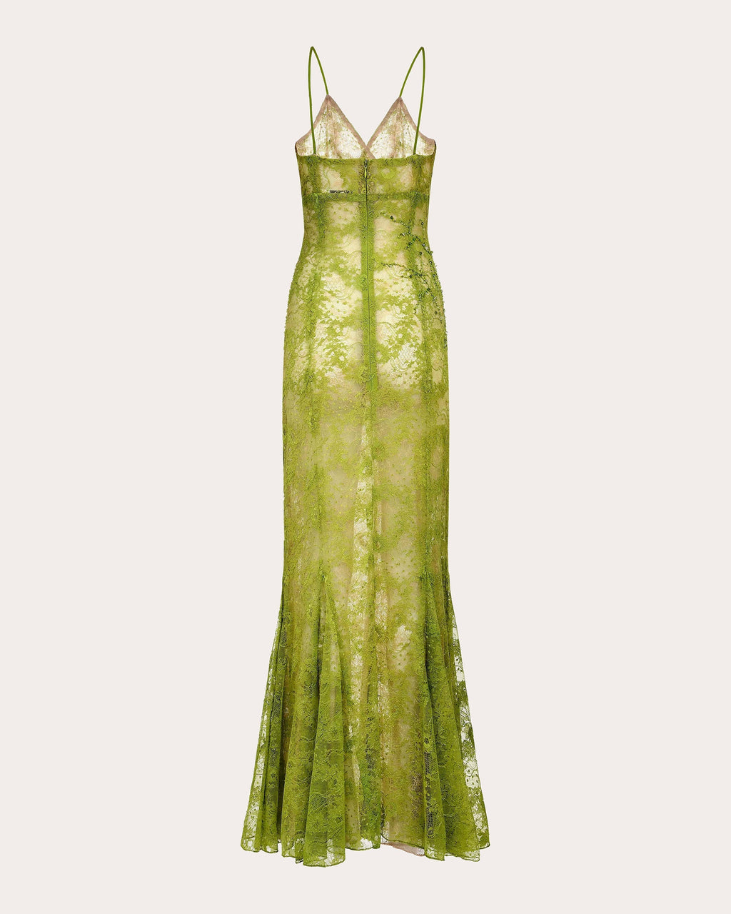 Marino Embroidered-Lace Dress