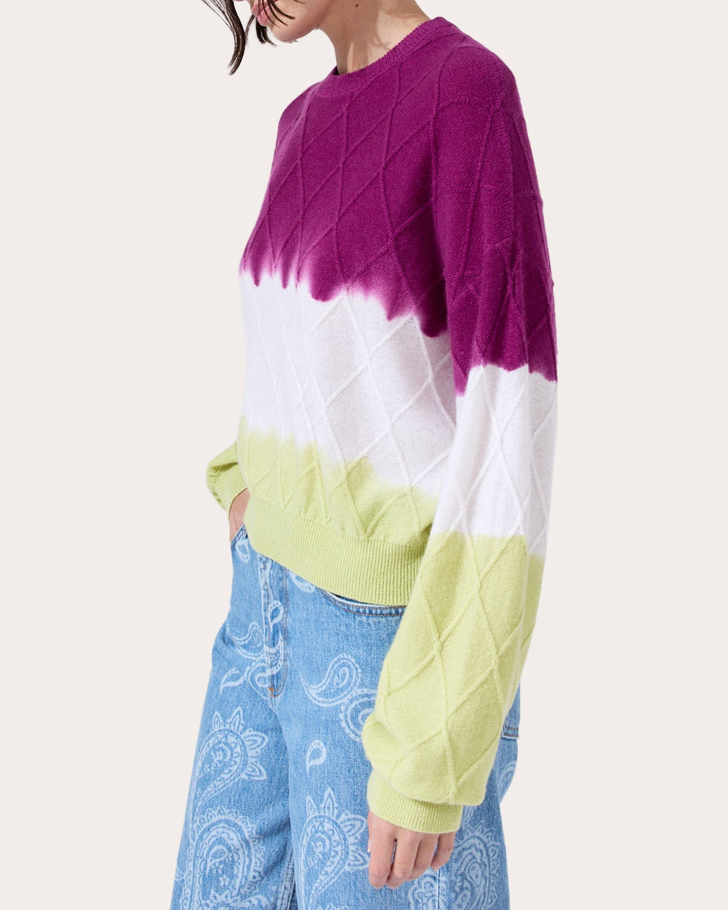 Janis Ombré Cashmere Sweater