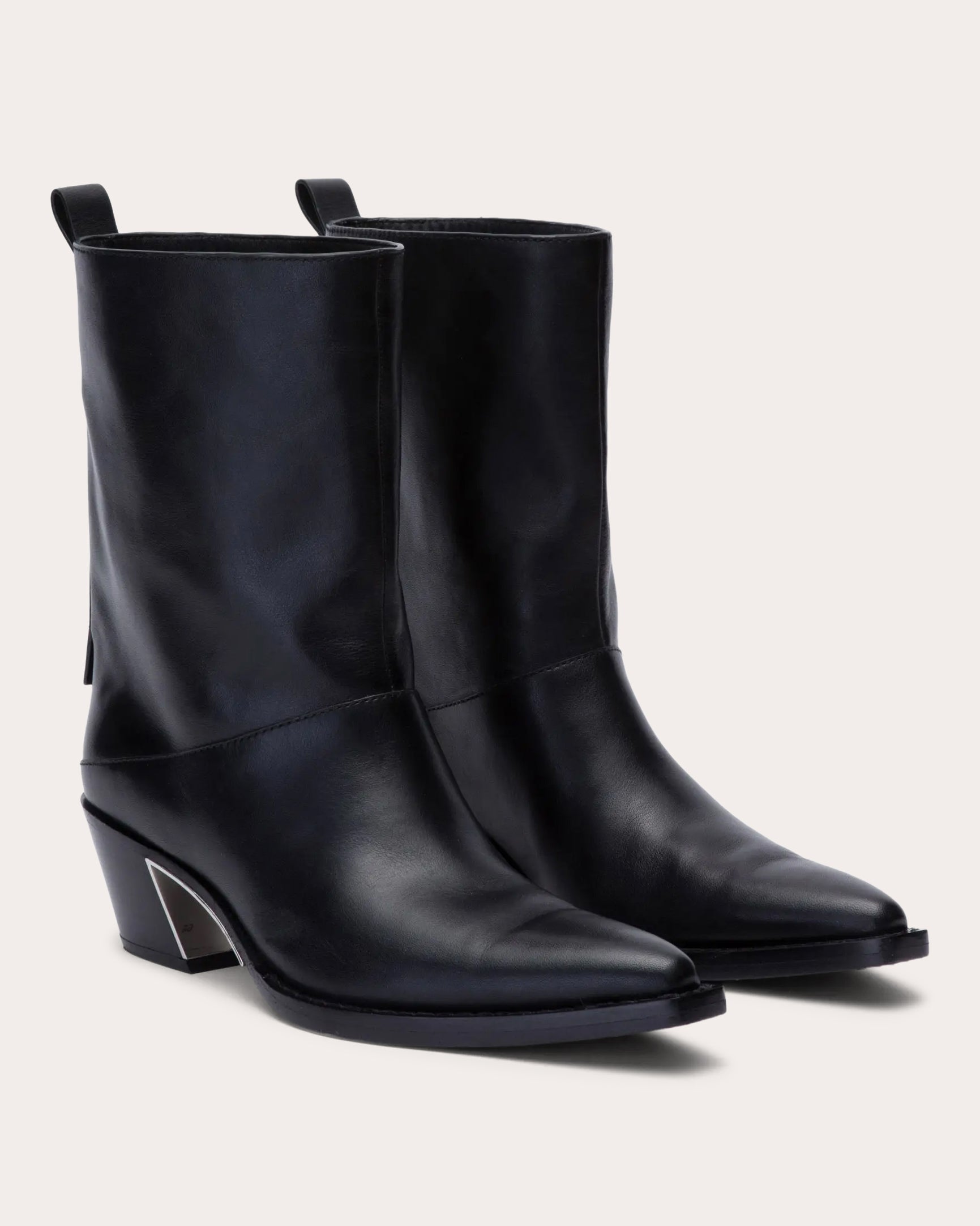 Downtown Leather Ankle Boot