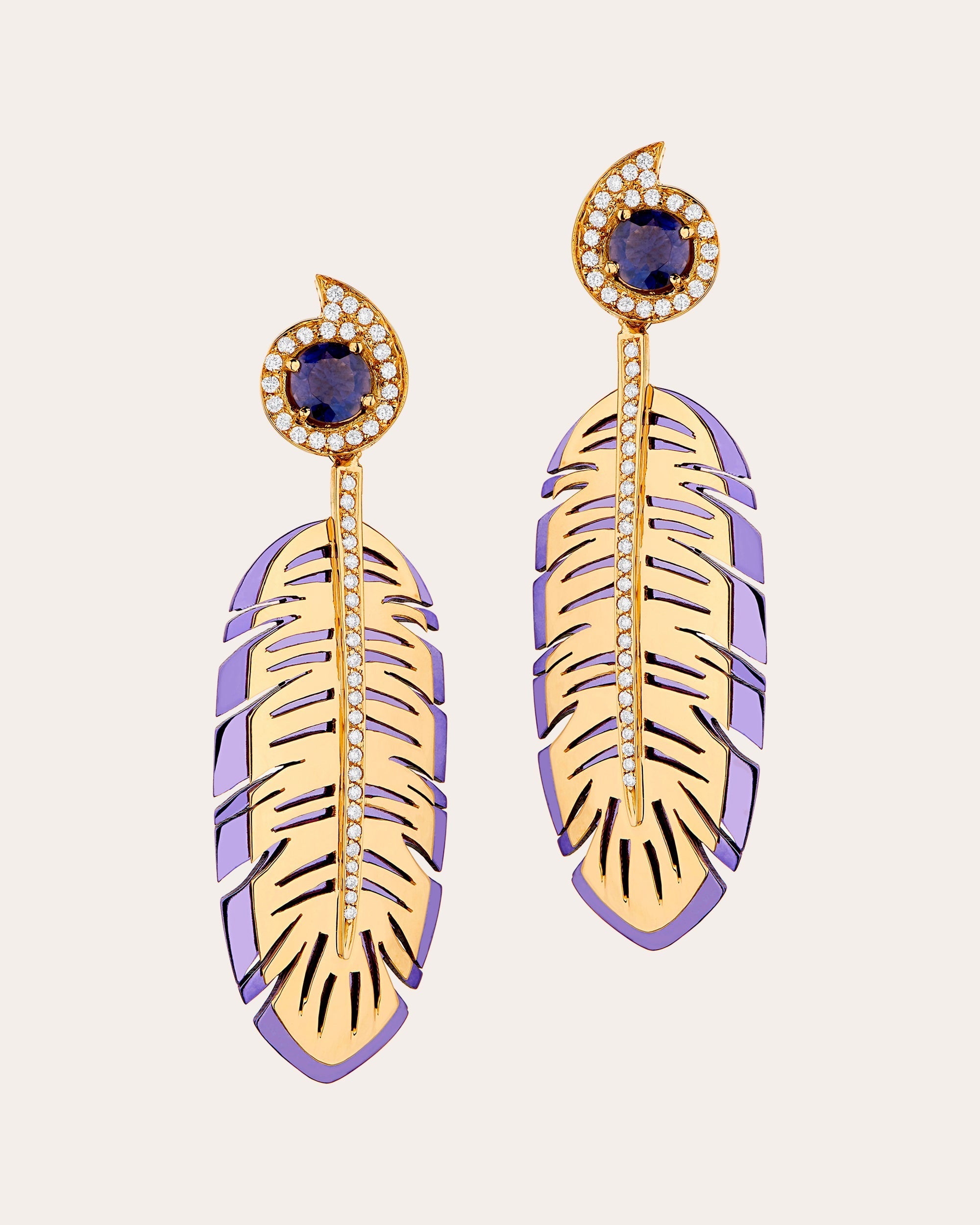 Banana Leaf Earrings