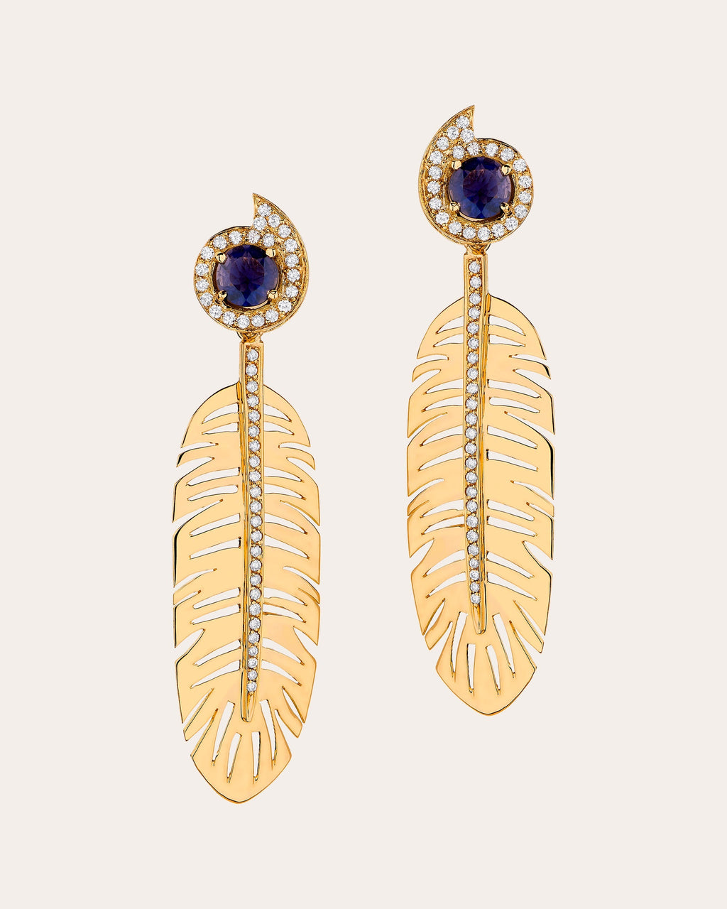 Banana Leaf Earrings