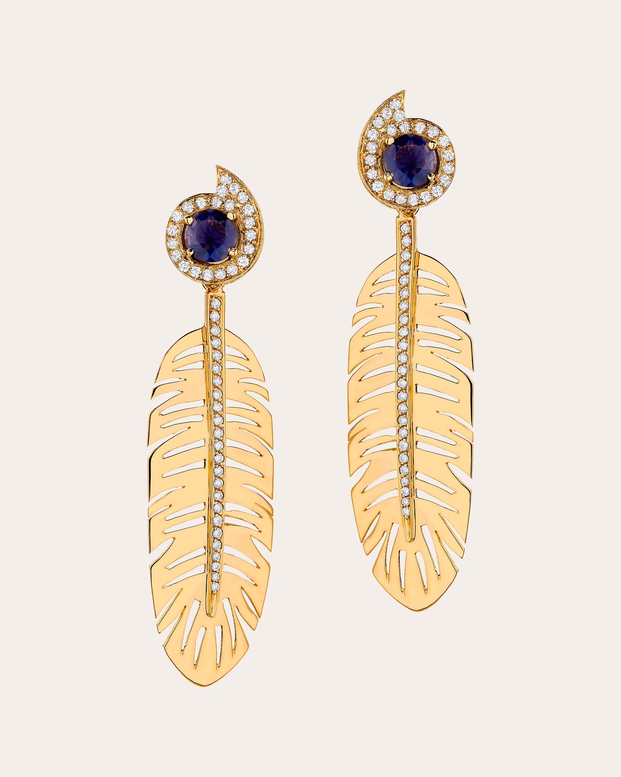 Banana Leaf Earrings