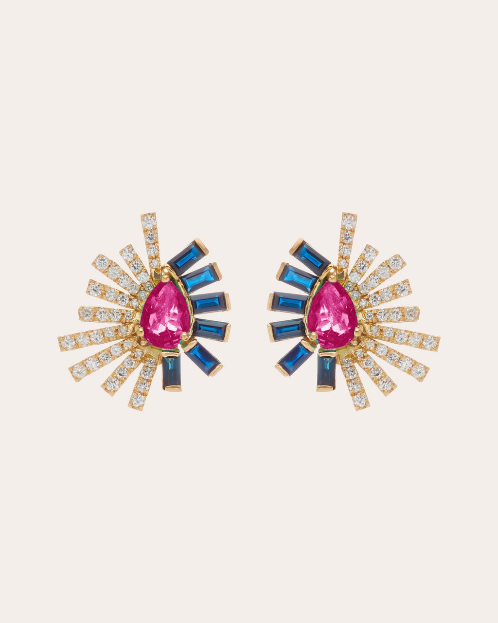 La Belle Duo Mini Earrings